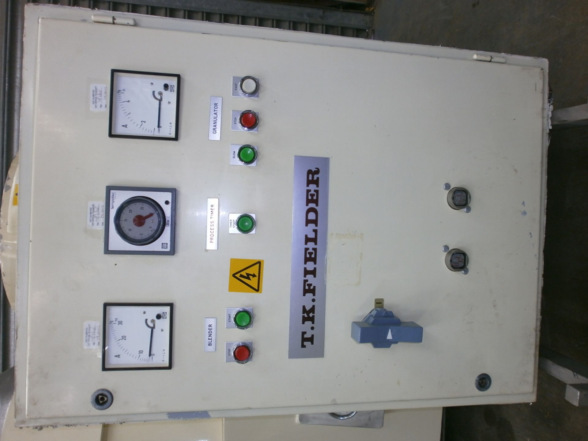 TK Fielder Mixer Granulator Model: LEV Mixer granu - Bild 9 aus 9