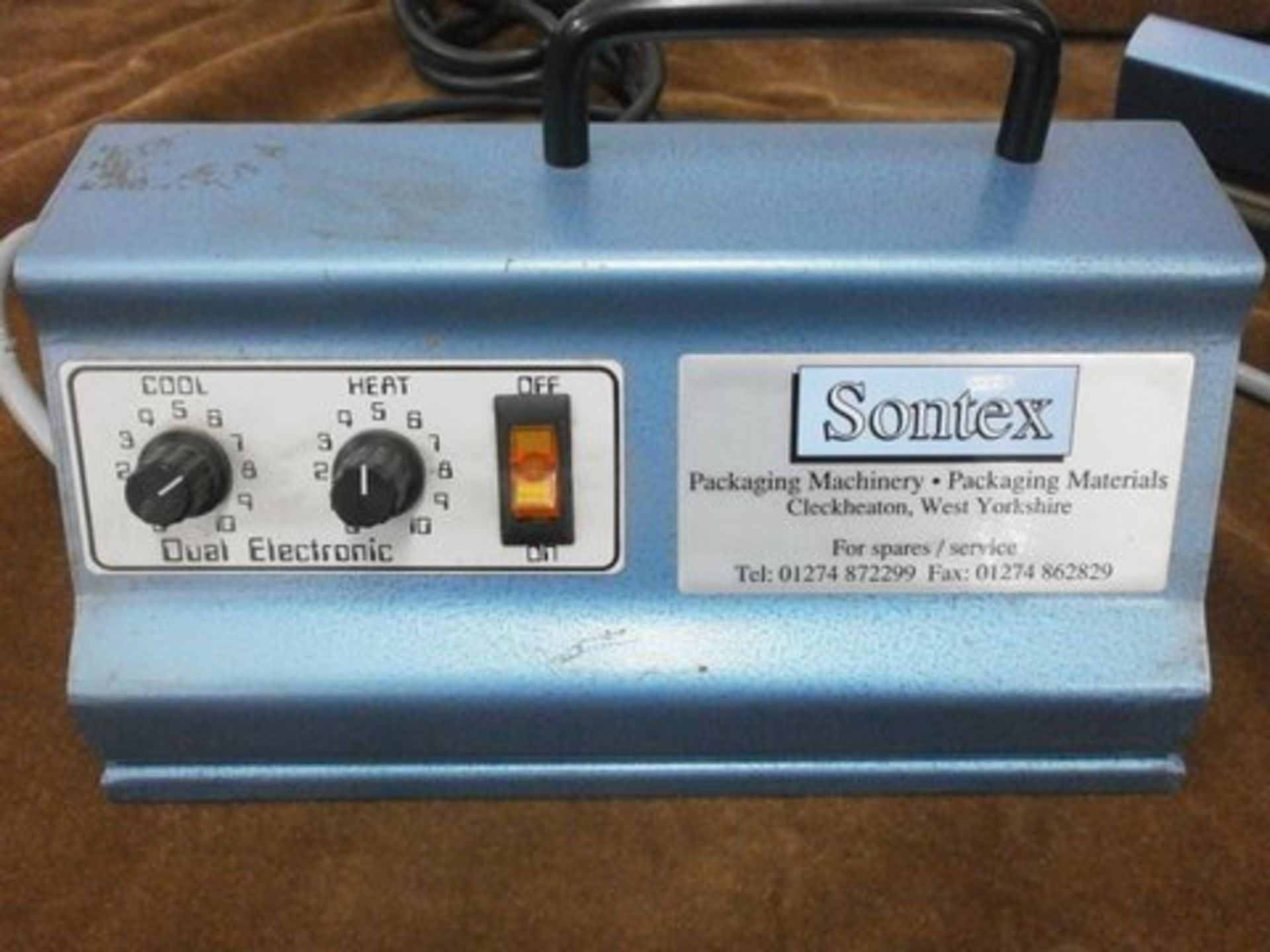 Sontex Hot Jaw Bag Sealer. Located in Corby - Bild 3 aus 5