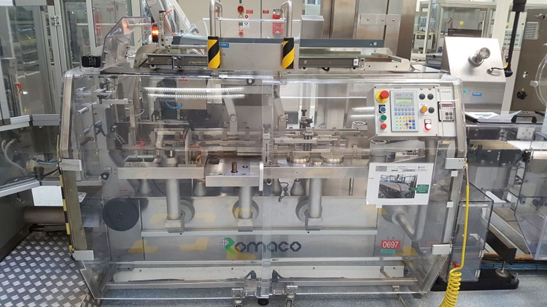 Romaco Promatic P150 Fully Automatic Horizontal Intermittent Cartoning Machine - Image 3 of 6