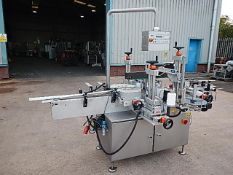 BBK model RS1 Front and Back Labeller with Wrap Around Unit