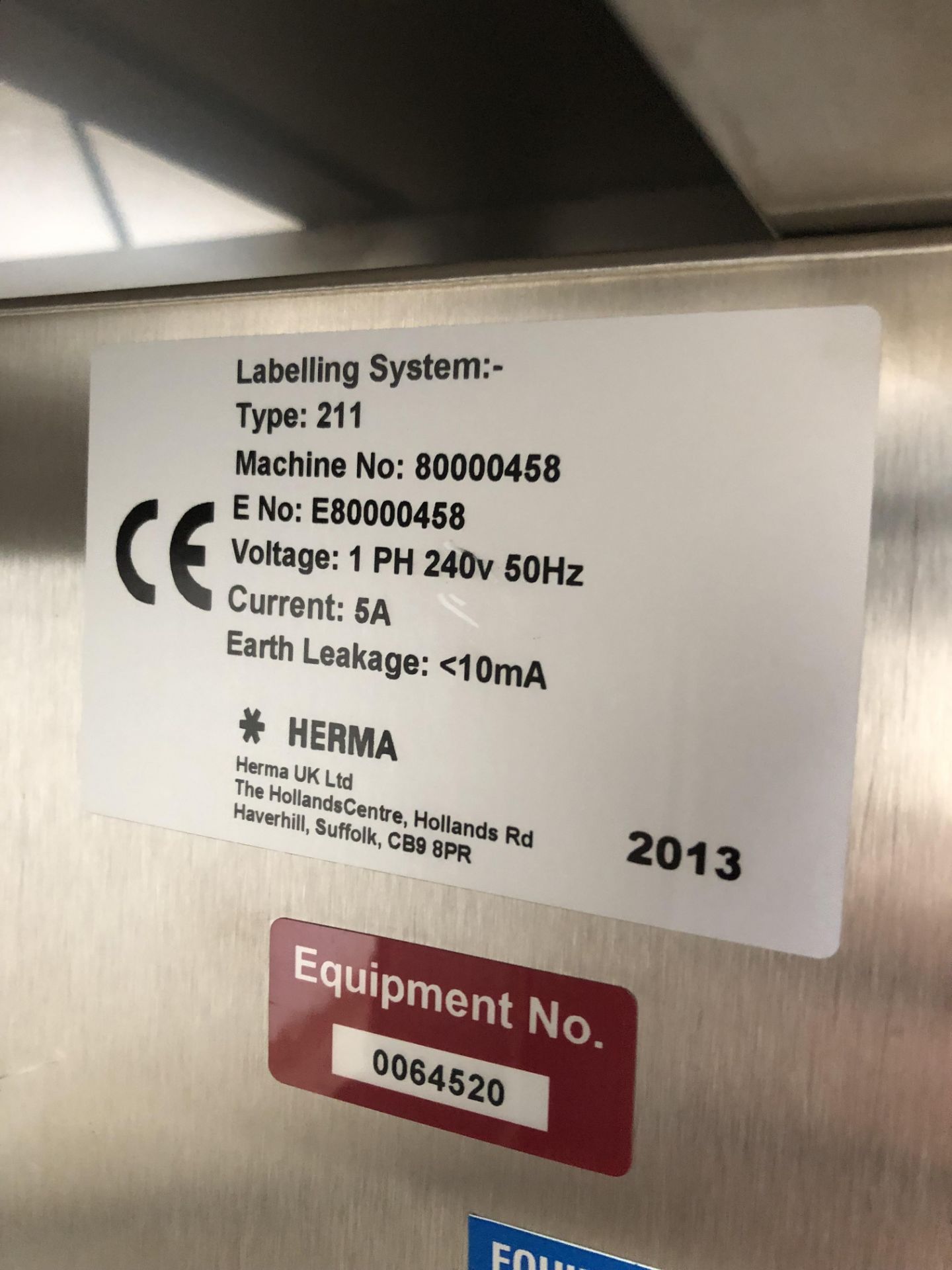 Herma - Mod 211 - Semi Automatic Wrap Labeller - Image 11 of 12