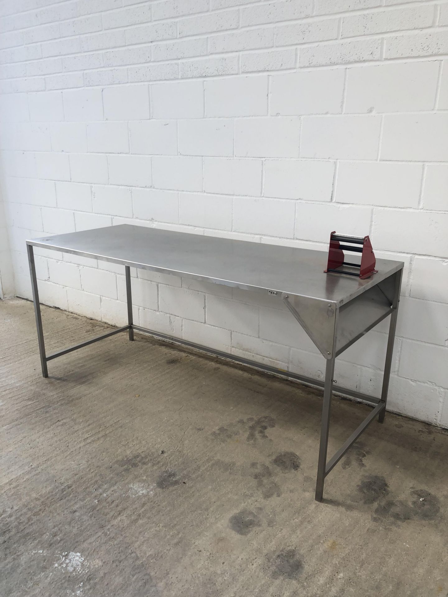 Stainless Steel Work Bench (Dims 200 cm x 80 cm x 91cm) - Image 2 of 3