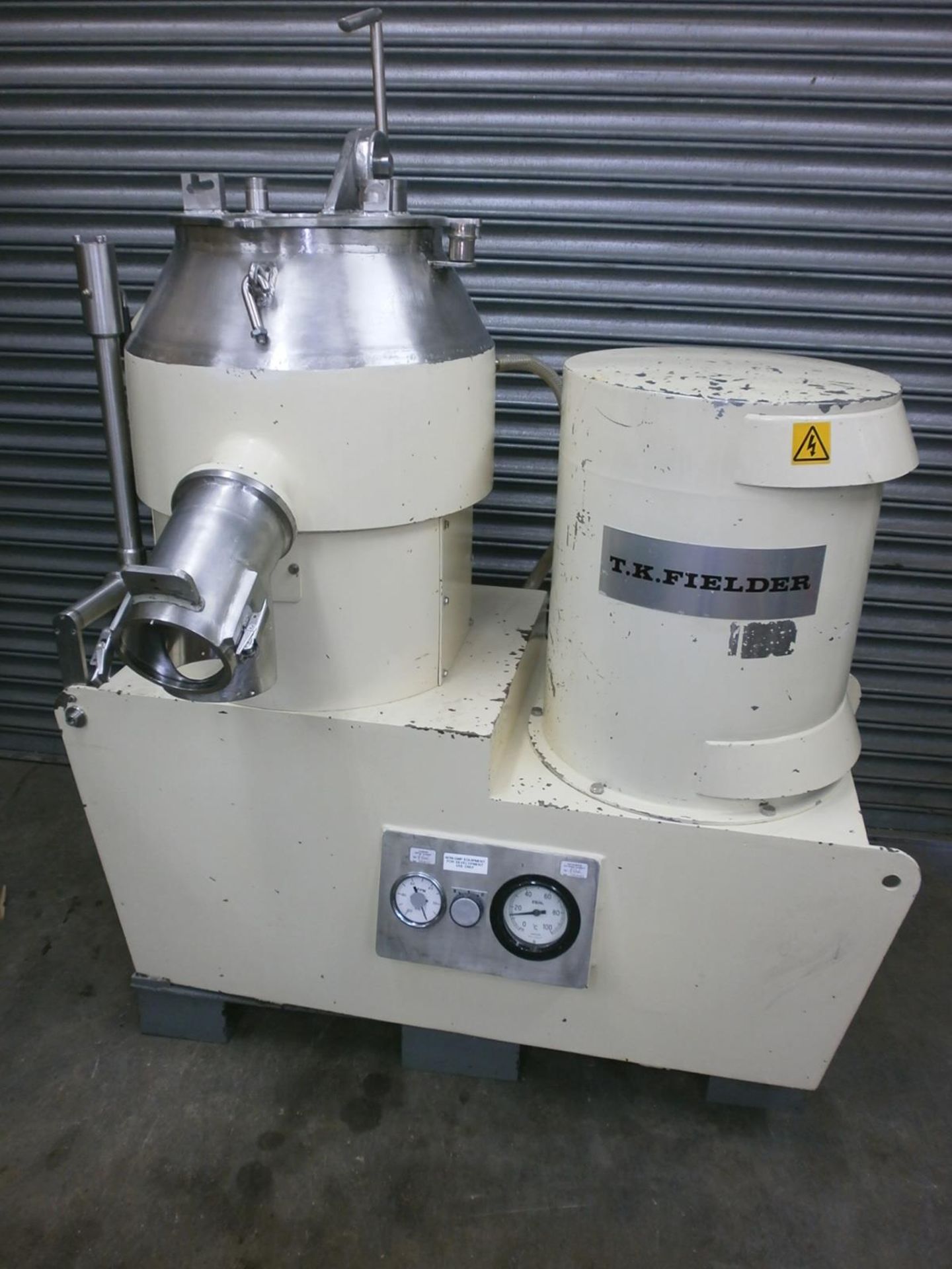 TK Fielder Mixer Granulator Model LEV