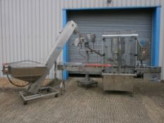 King CS120 High Speed Screw Capper And Cap Elevator