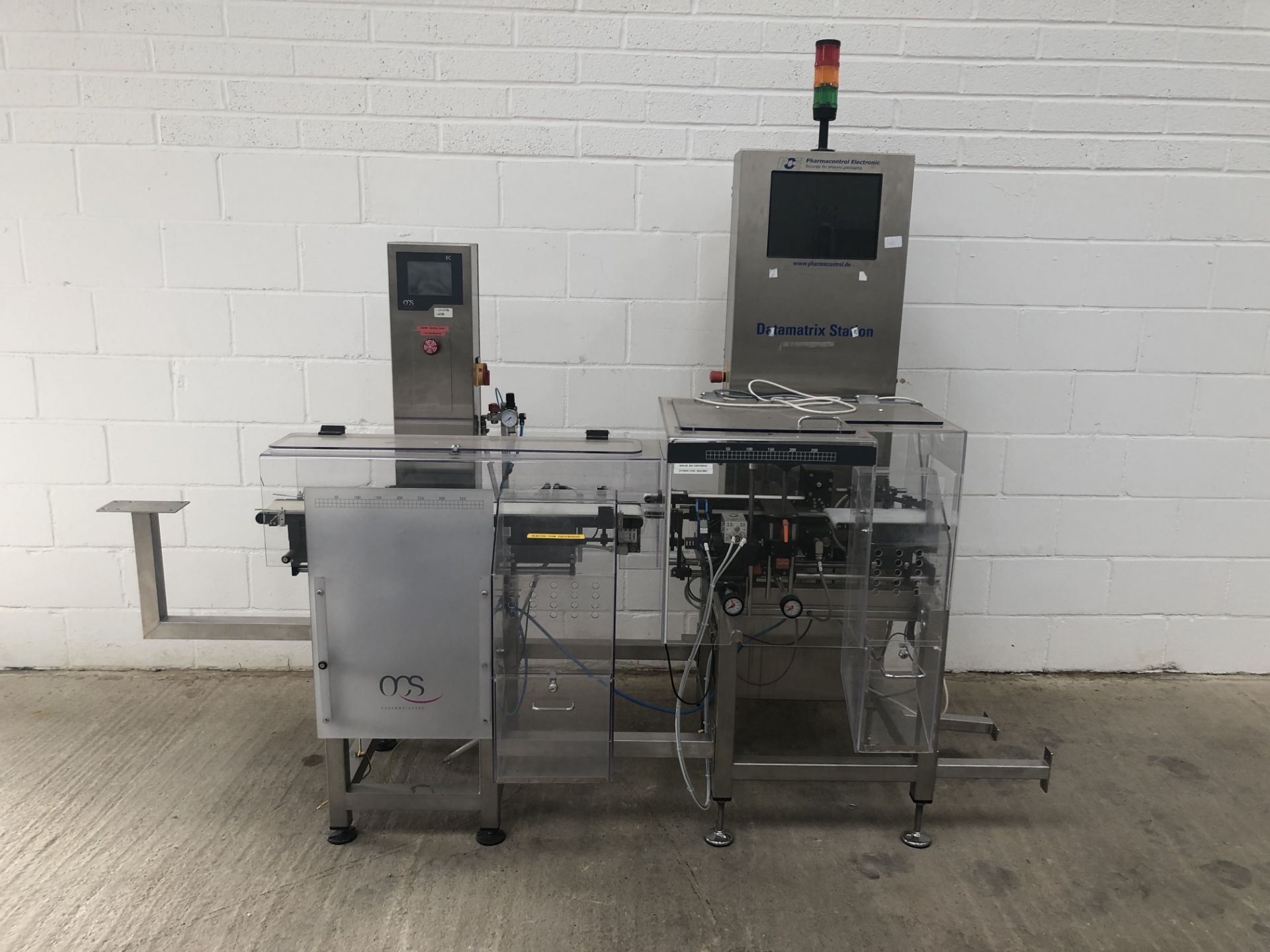 Optima Control Systems Checkweigher - Type EC