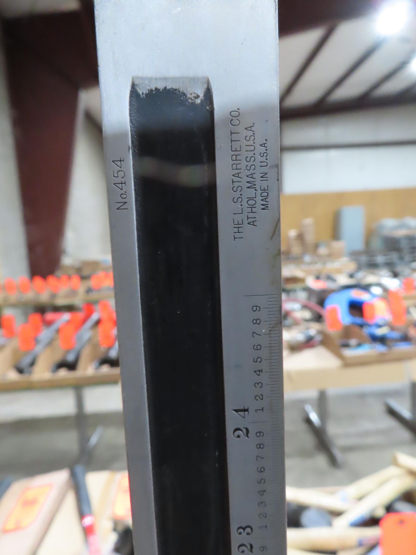 Qty 2 starrett height gages. 10" model 255 and 24" model 454. This item can be picked up onsite with - Image 2 of 3