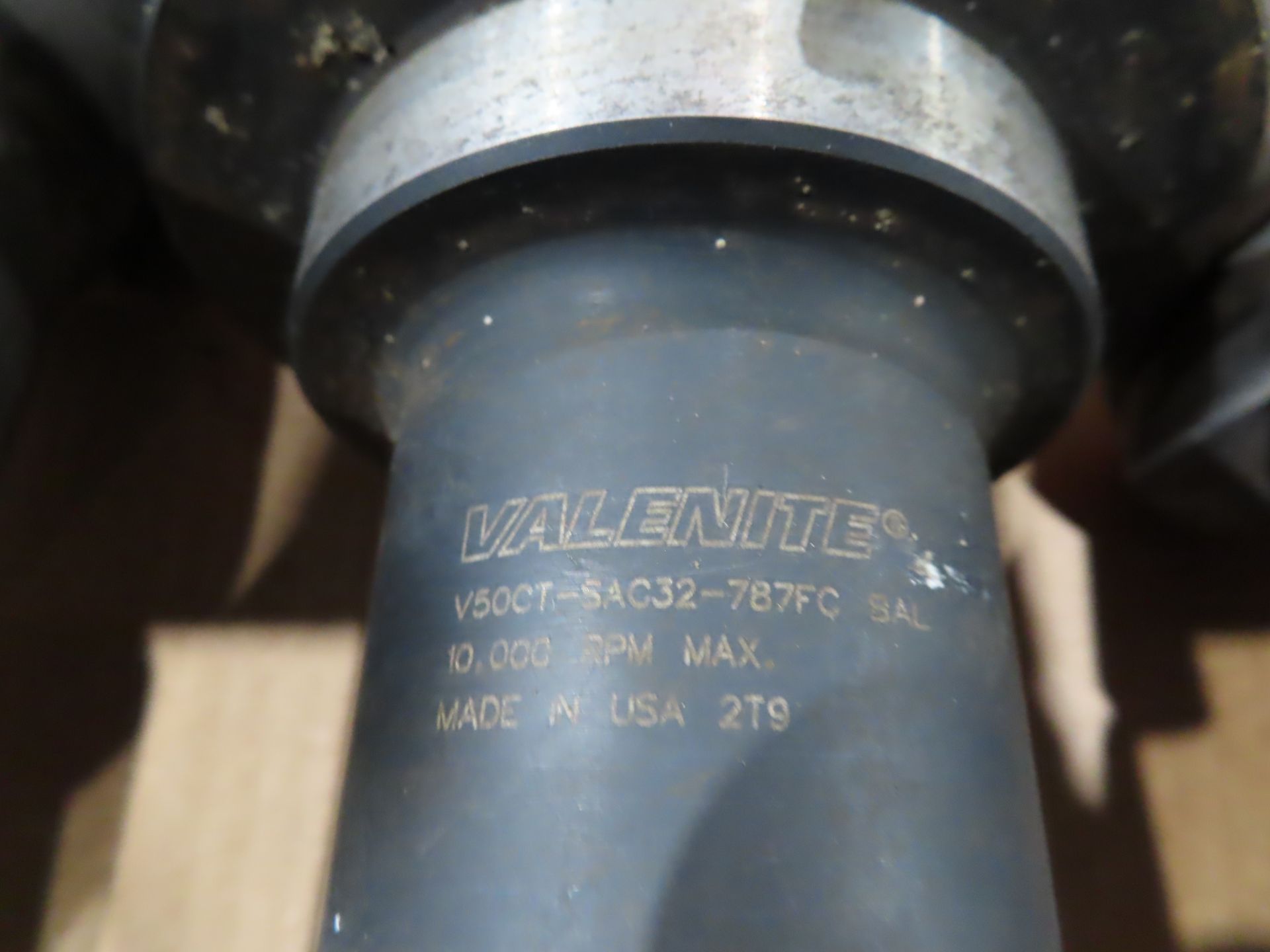 (Qty 3) Valenite CAT 50 assorted tooling. This item can be picked up onsite with no loading fee. - Image 2 of 2