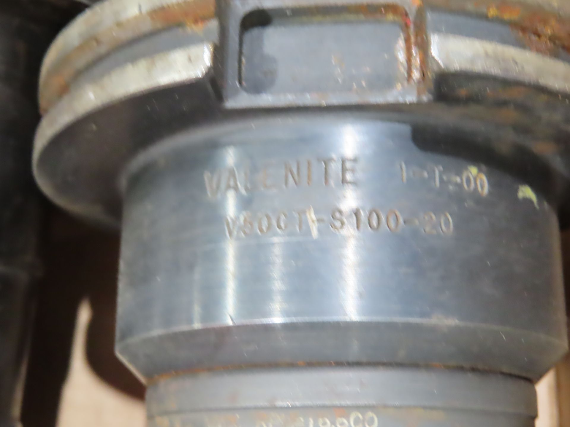 (Qty 3) Valenite CAT 50 assorted tooling. This item can be picked up onsite with no loading fee. - Image 2 of 2