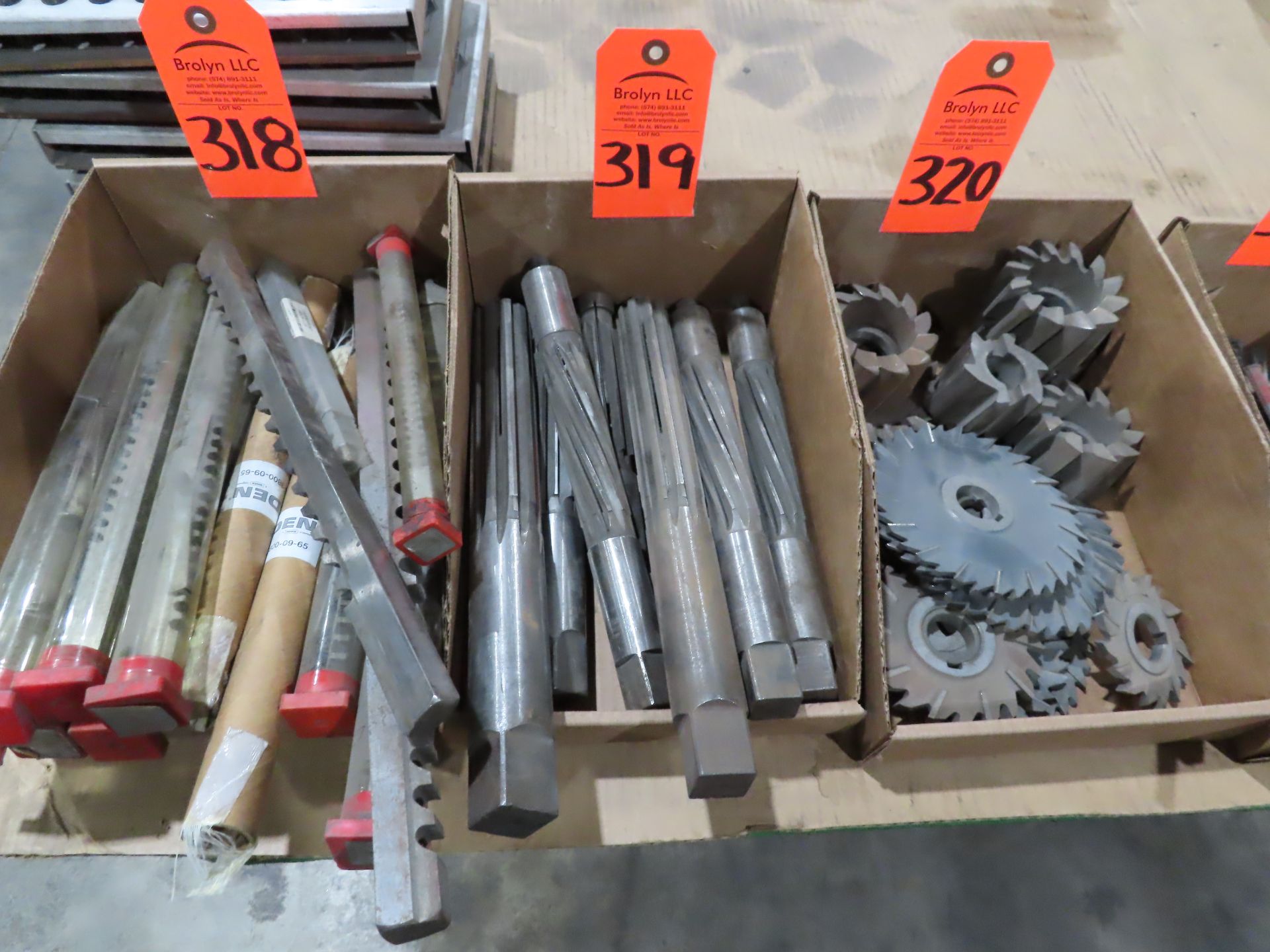 Assortment of expandable reamers. This lot can be picked up onsite with no loading fee. Should you