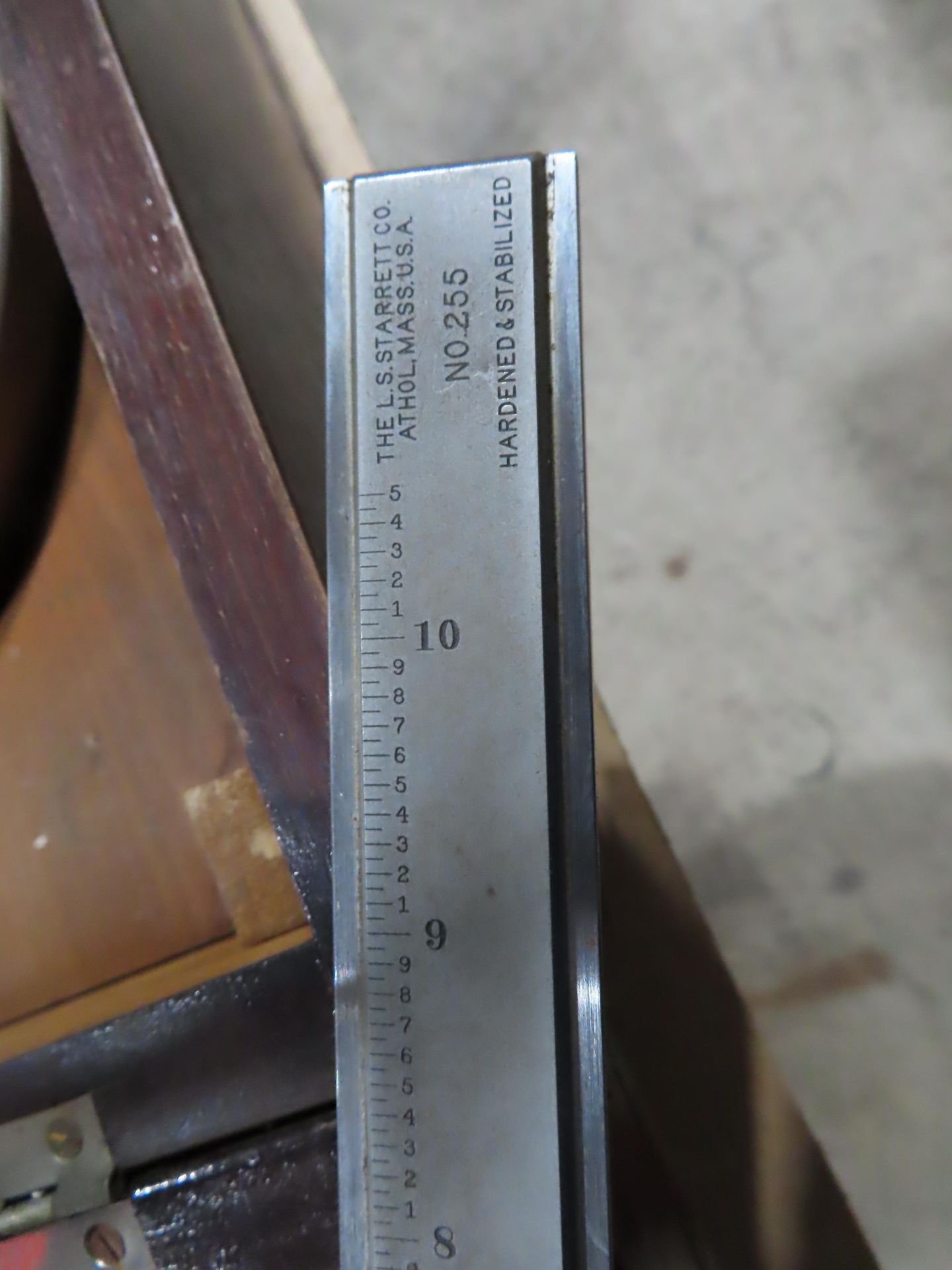 Qty 2 starrett height gages. 10" model 255 and 24" model 454. This item can be picked up onsite with - Image 3 of 3