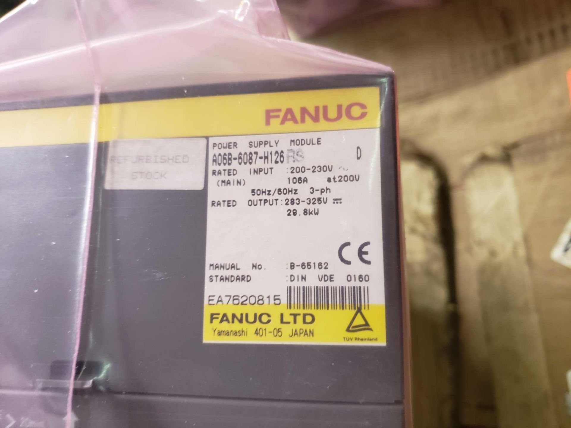 Fanuc Power Supply Module model A06B-6087-H126. New in antistatic plastic and box. - Image 2 of 2