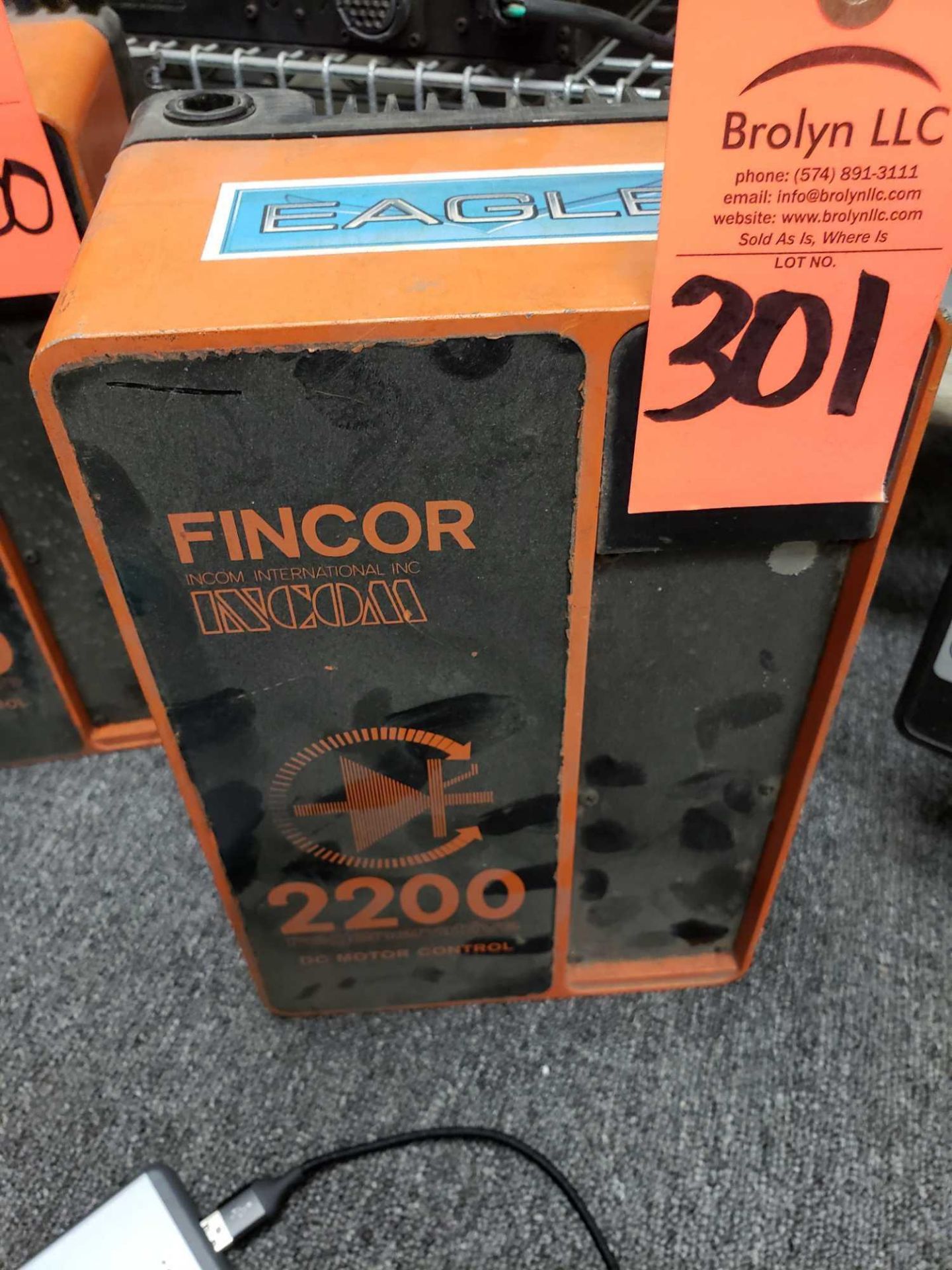 Fincor model 2200 DC motor controller