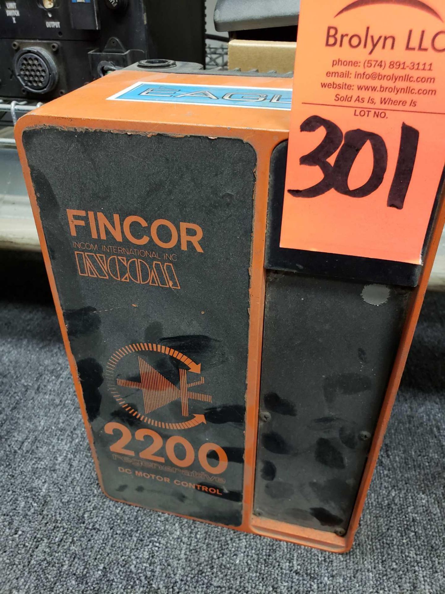 Fincor model 2200 DC motor controller - Image 2 of 3