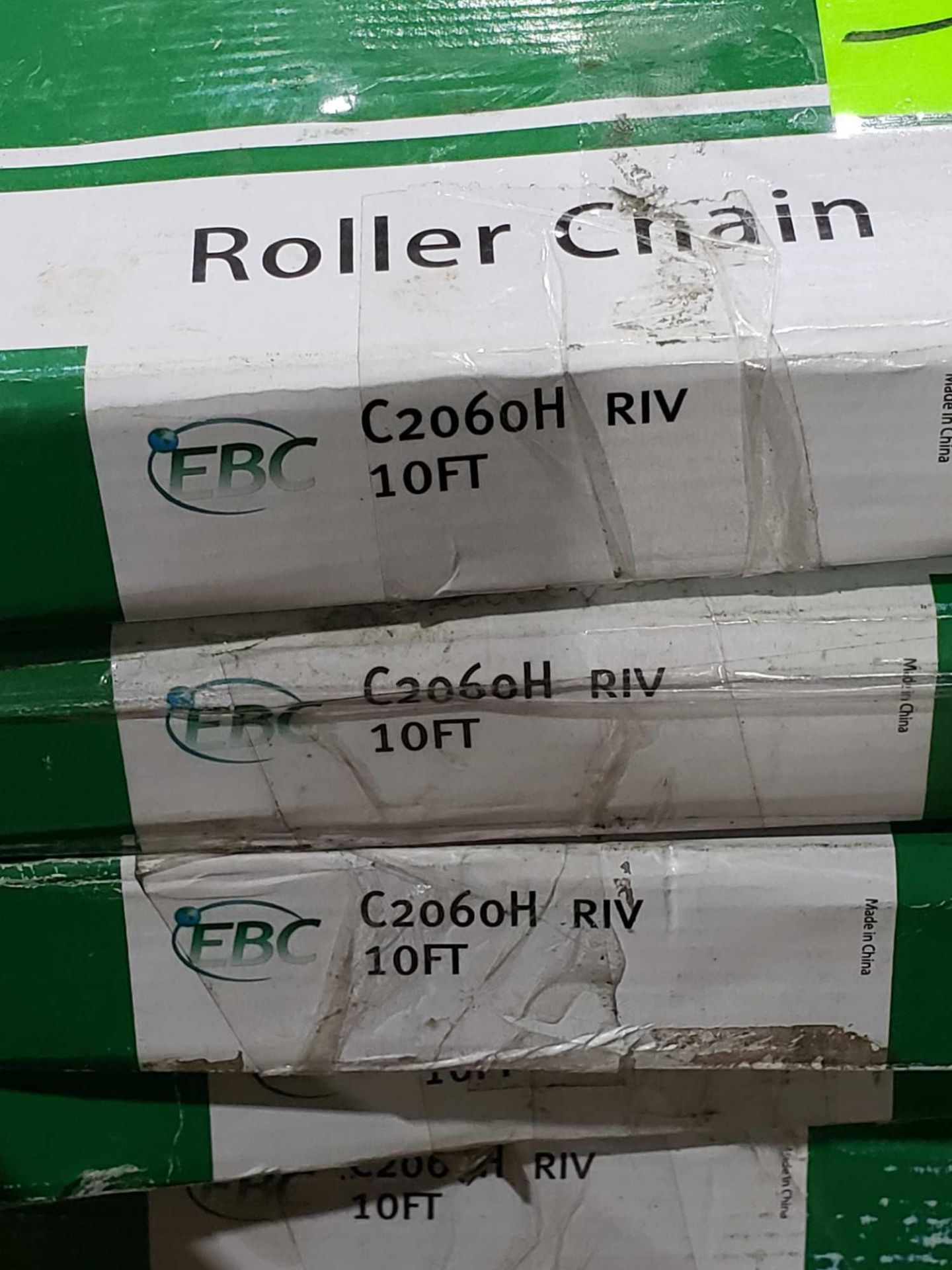 Qty 8 - EBC roller chain model C2060H. New in box. - Image 2 of 2