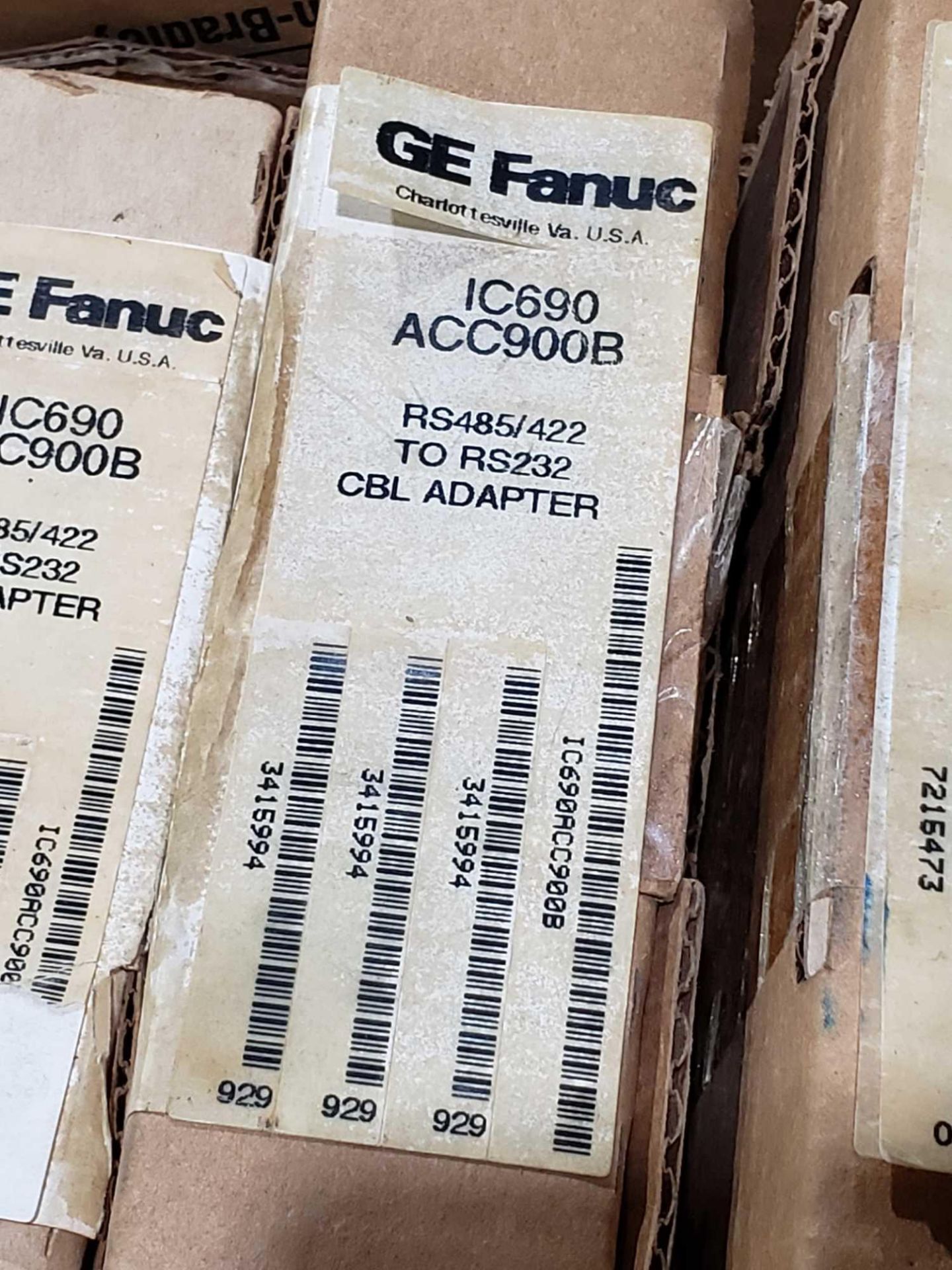 Qty 5 - GE Fanuc model IC690ACC900B, new in boxes. - Image 2 of 2