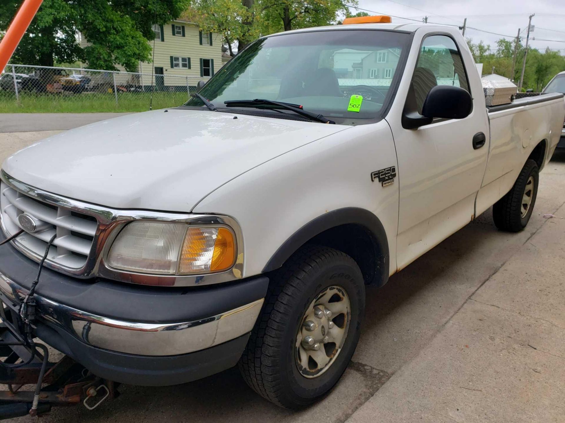 1999 Ford F250 4x4 VIN 1FTPF28L7XKB91499, with Western plow. - Image 6 of 23