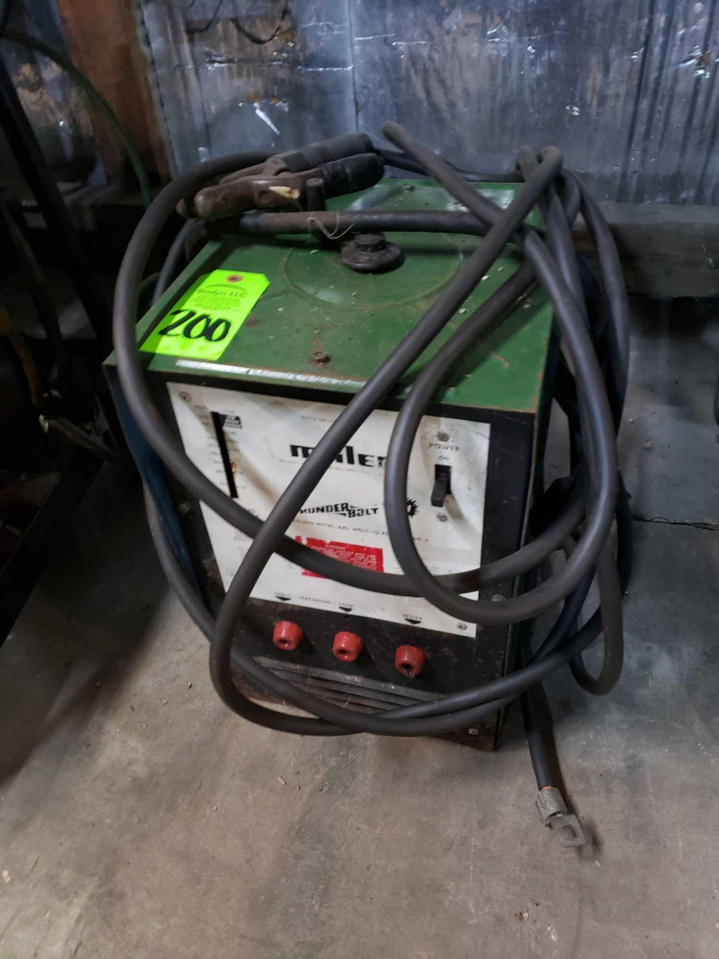 Miller Thunderbolt 225v welder