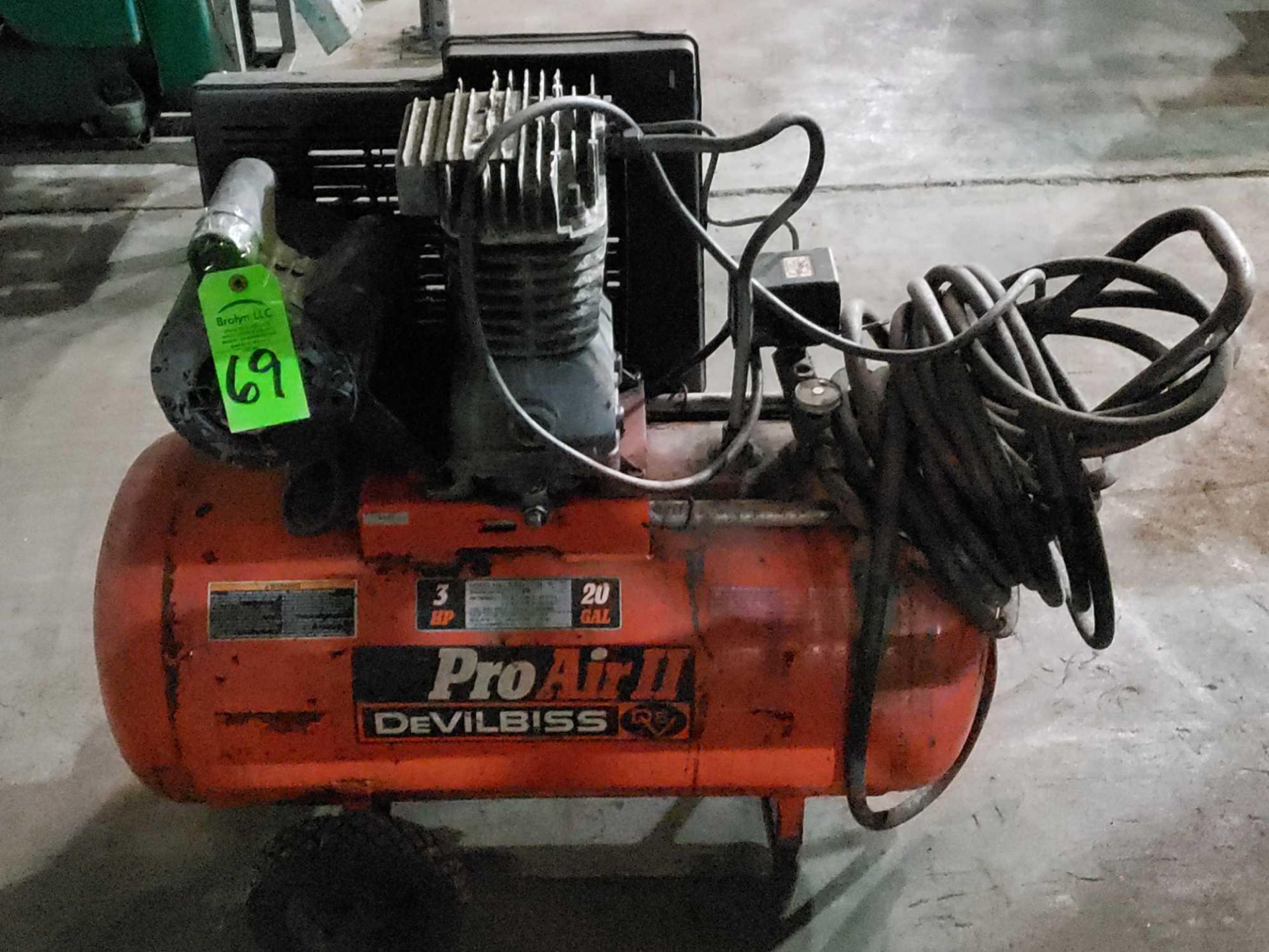 ProAir II Devilbiss portable 110/115v air compressor