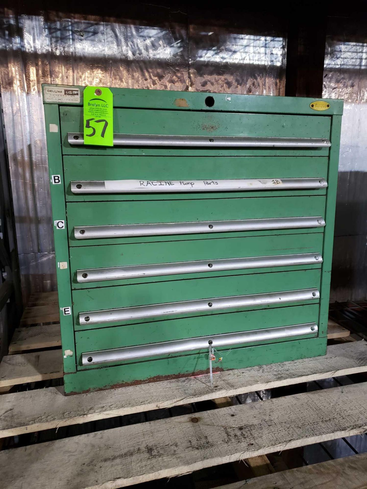 Lista 6 drawer tool cabinet