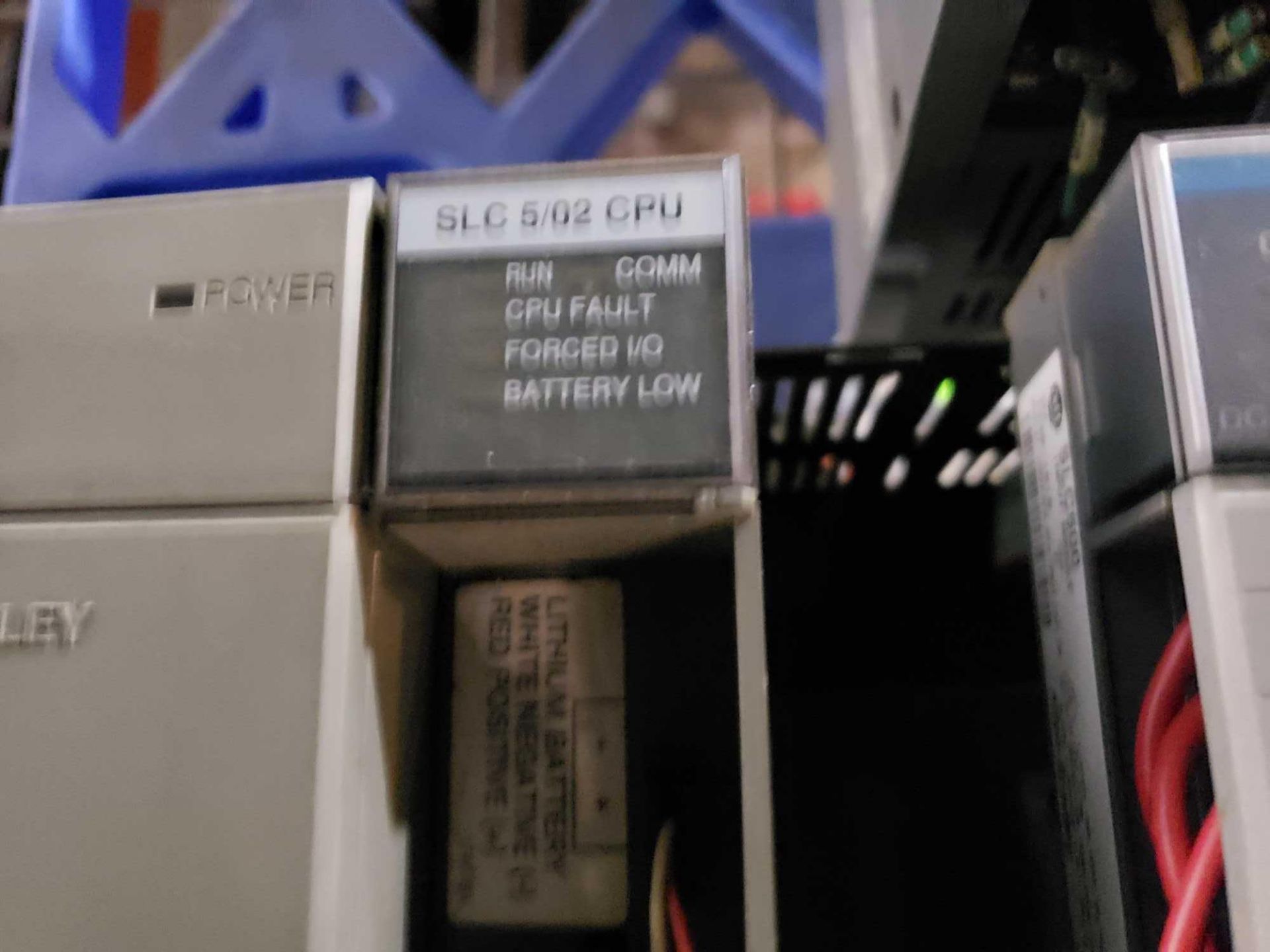 Allen Bradley SLC500 rack as pictured. Includes SCL 5/02 CPU. - Image 2 of 2