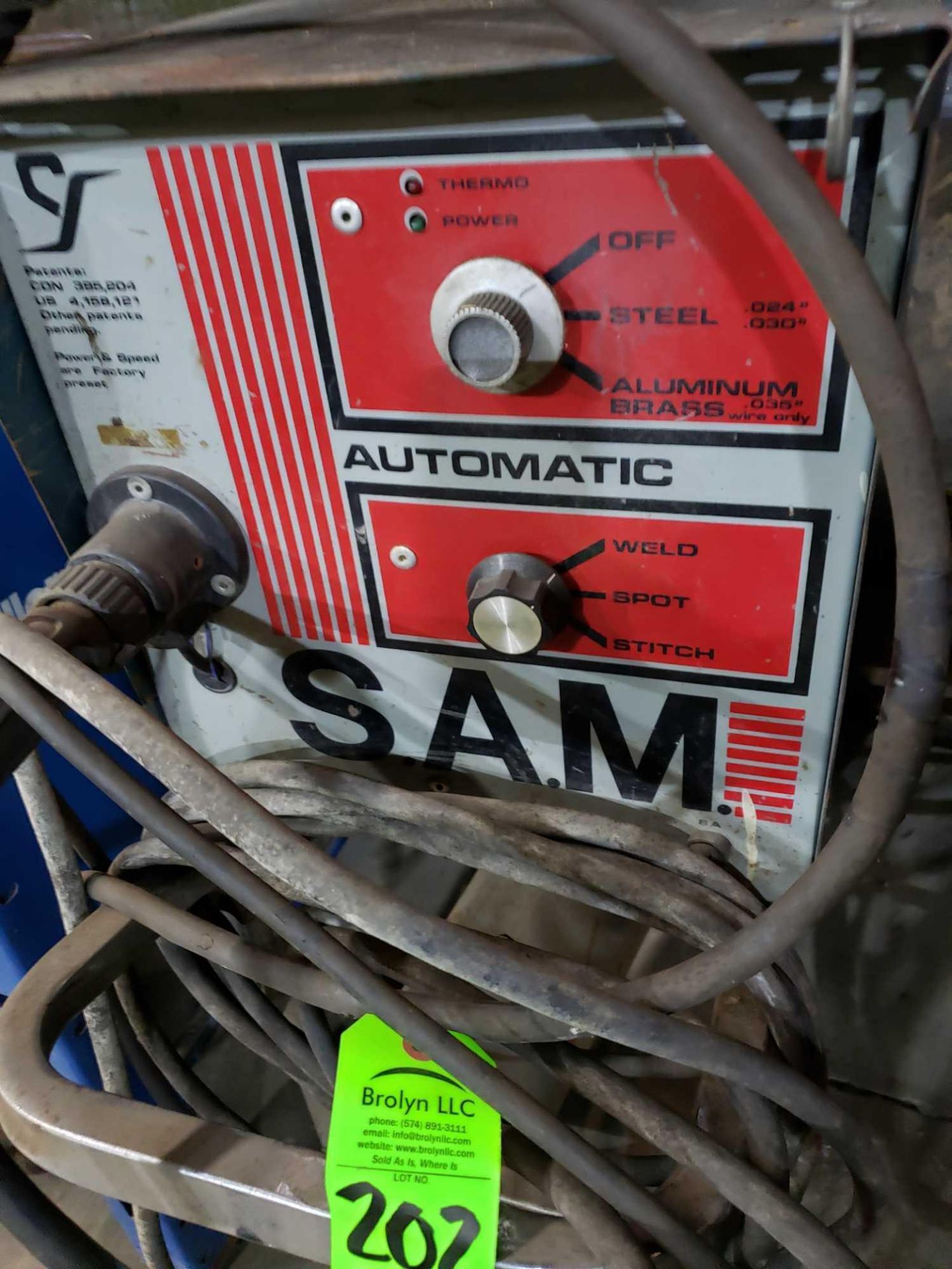 Controled Systems model SAM automatic welder - Image 2 of 4