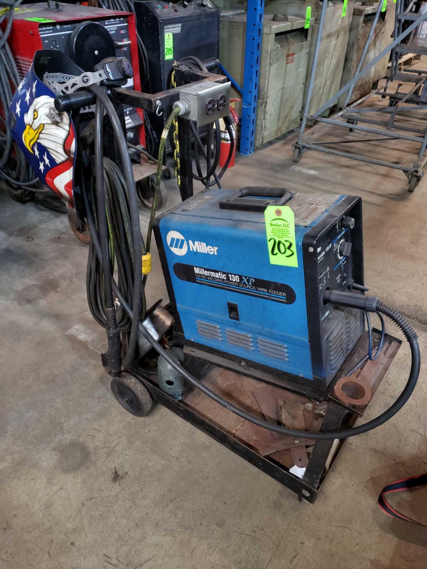 Miller Millermatic 130XP welder with built in wire feed. 110v.