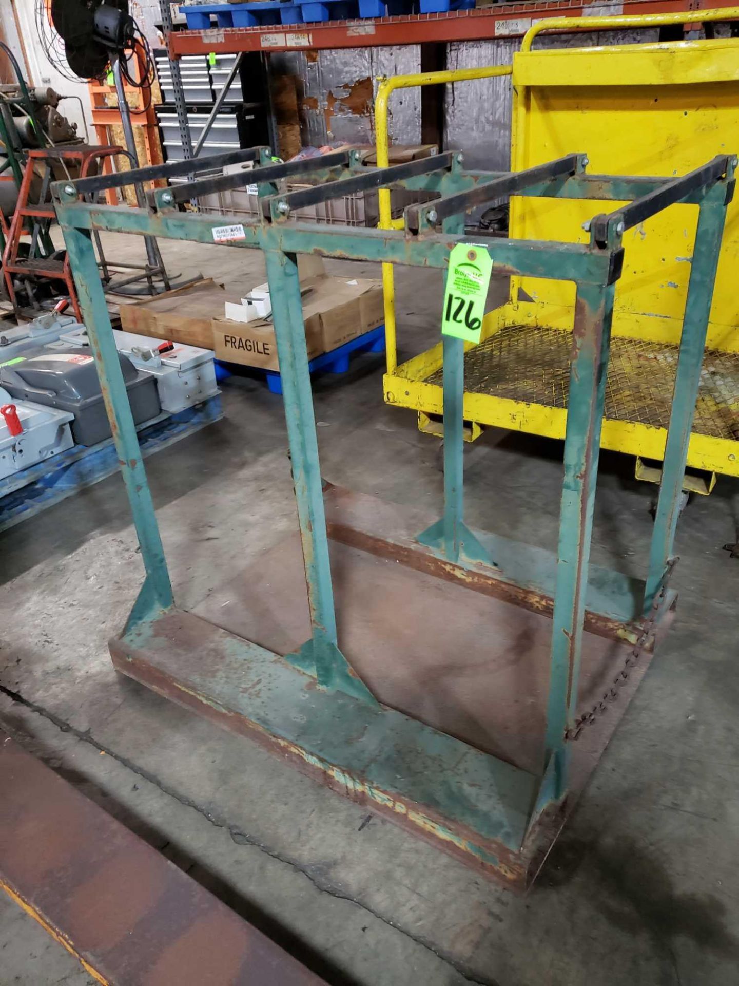 Forklift Torch tank rack