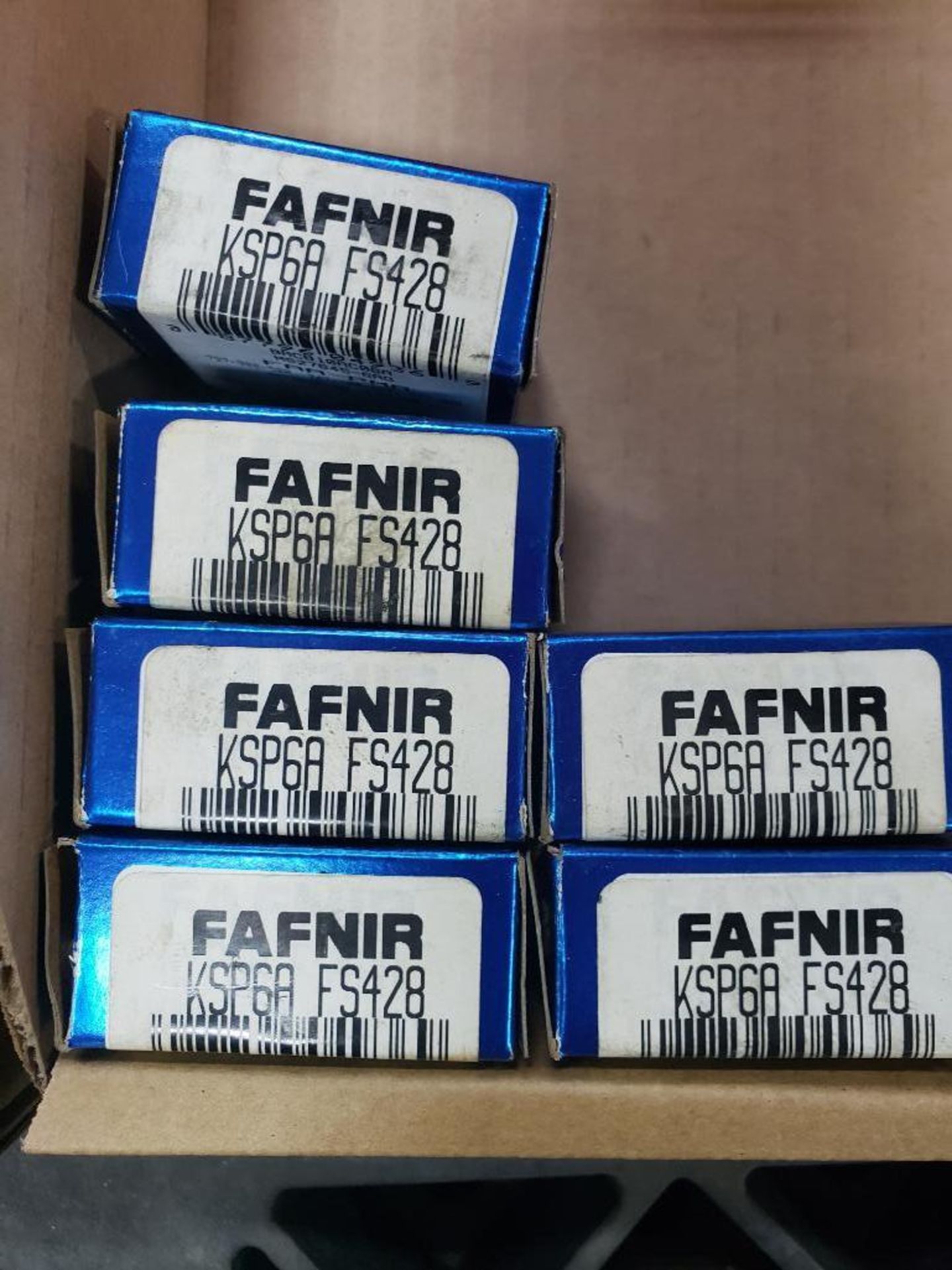 Qty 6 - Fafnir aircraft bearing part number KSP6A-FS428. New in boxes. - Image 2 of 2