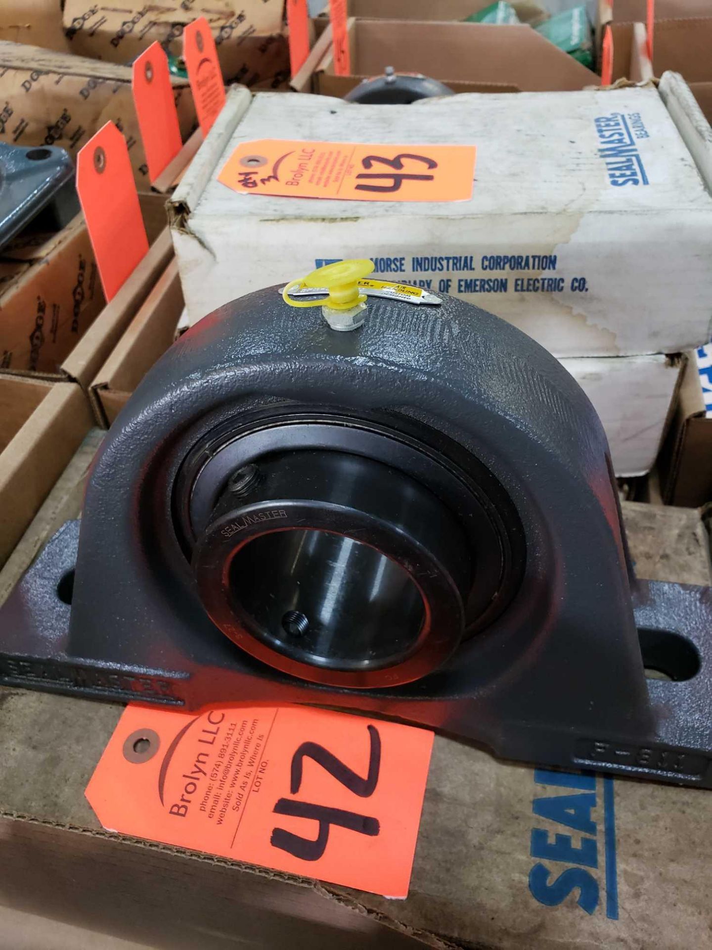 Sealmaster Bearing model SPM-39CXM. New with box. - Image 2 of 3