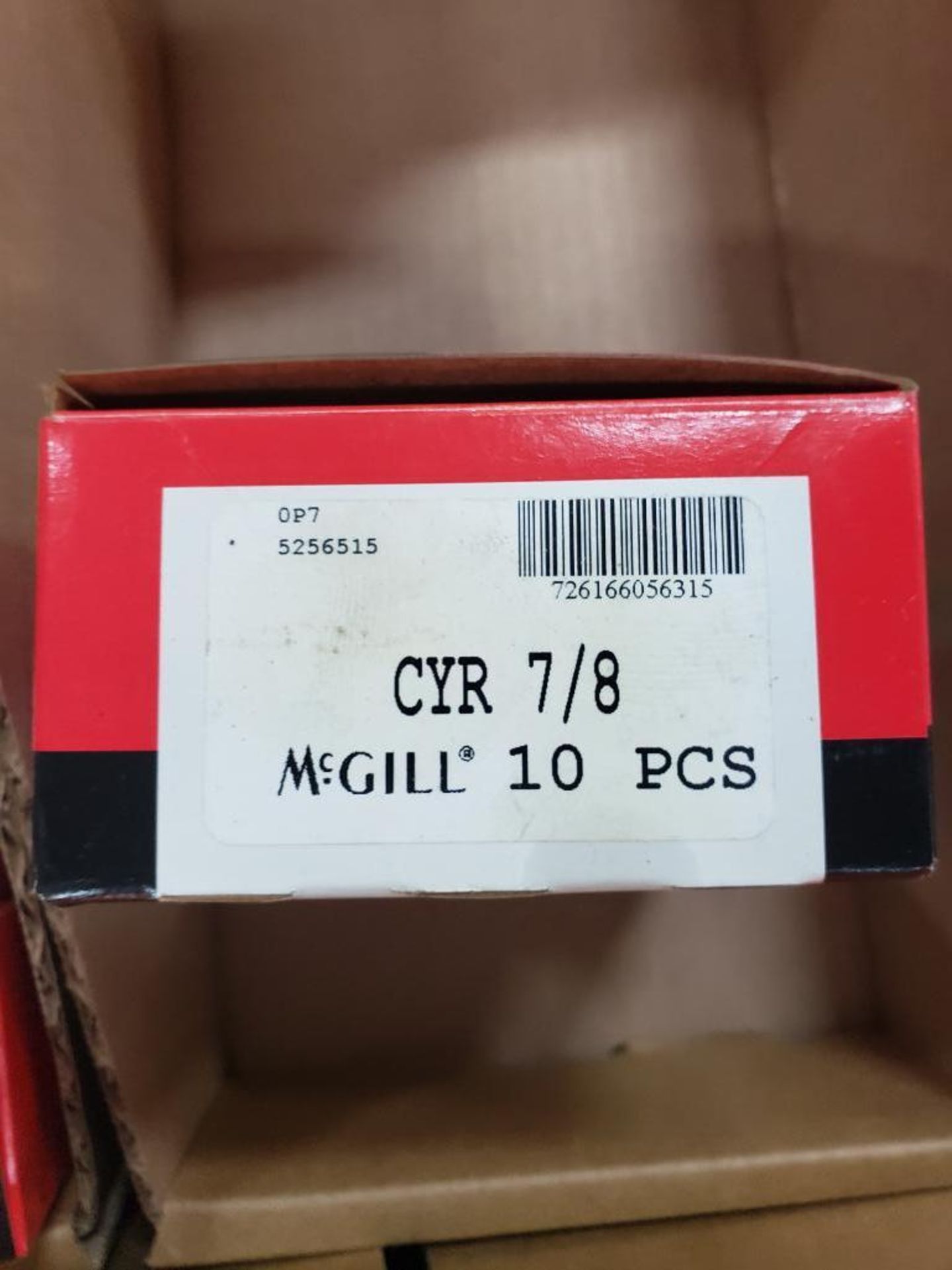 Qty 10 - McGill bearings part number CYR-7/8. New in boxes. - Image 2 of 2