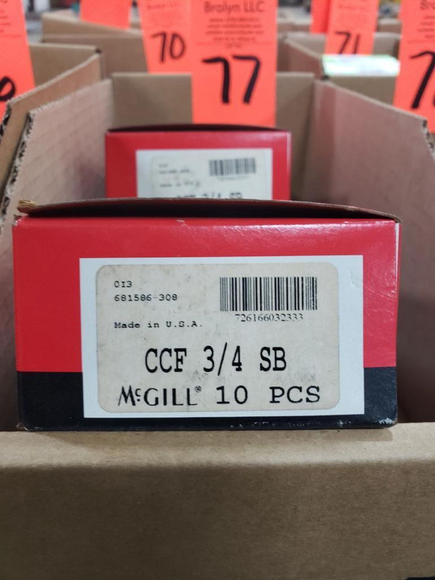 Qty 20 - McGill part number CCF-3/4SB. New in boxes. - Image 2 of 2