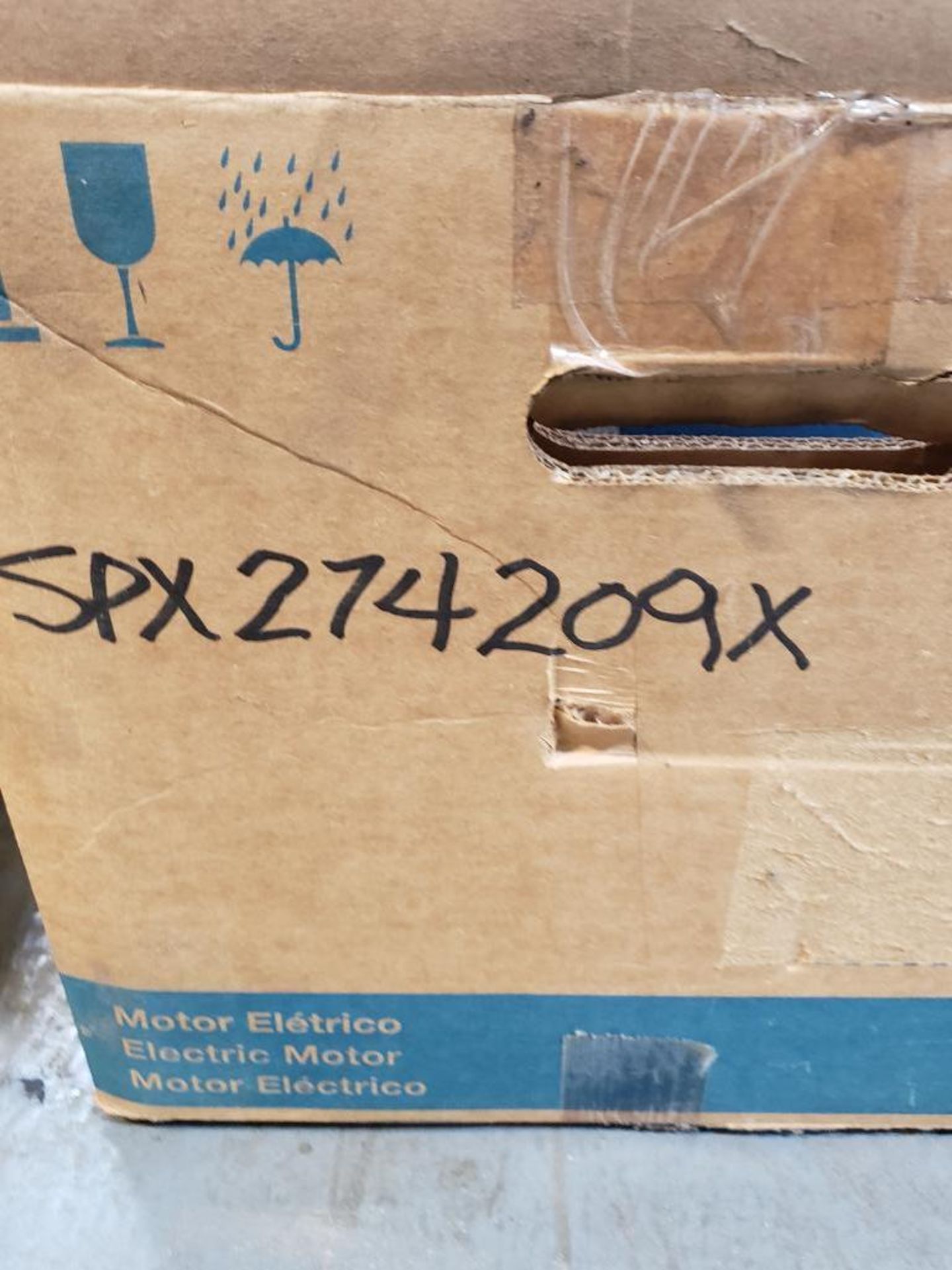 WEG / SPX model 274209X motor. New in box. - Image 2 of 3