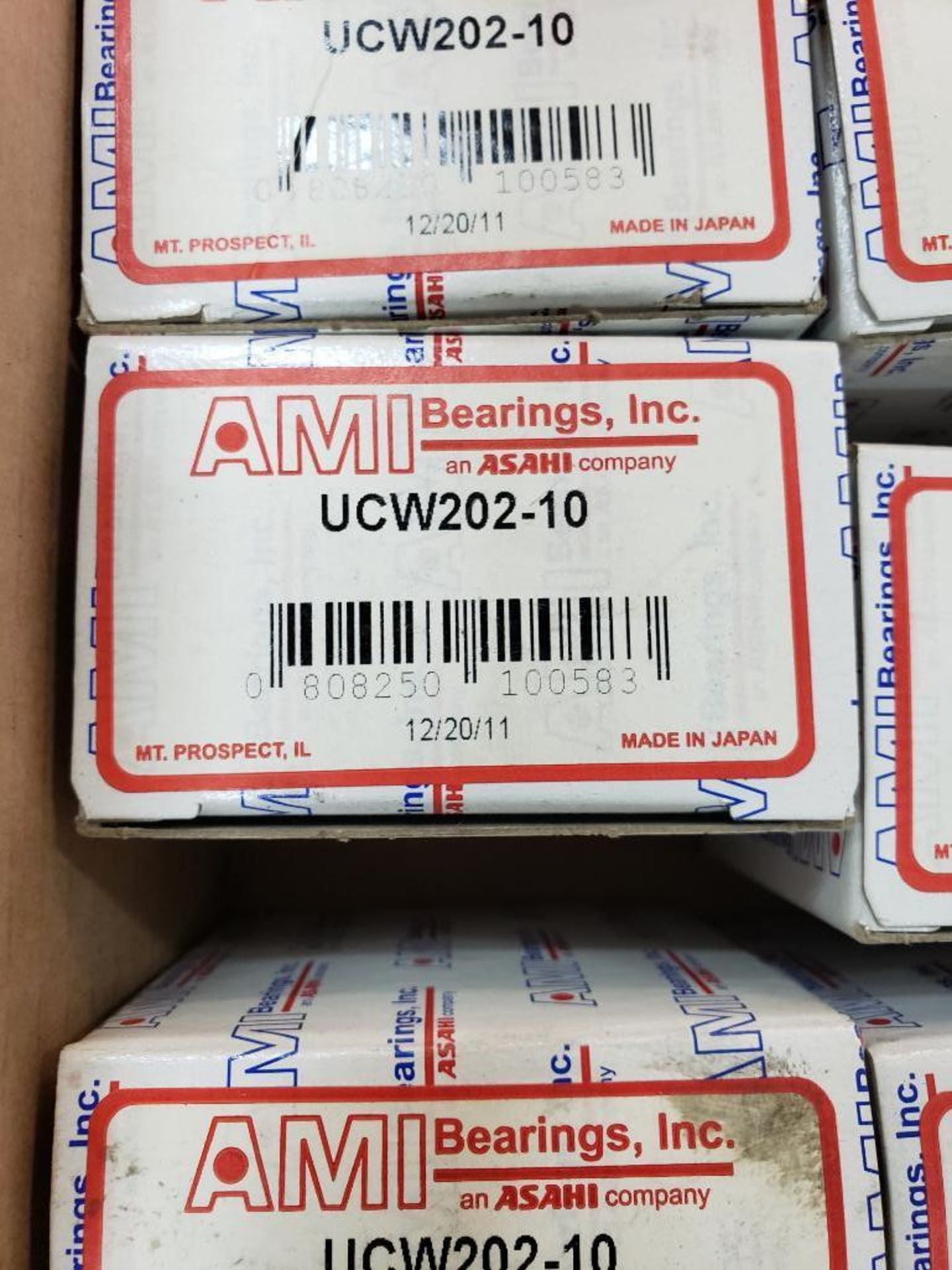 Qty 9 - AMI Bearings part number UCW202-10. New in boxes. - Image 2 of 2