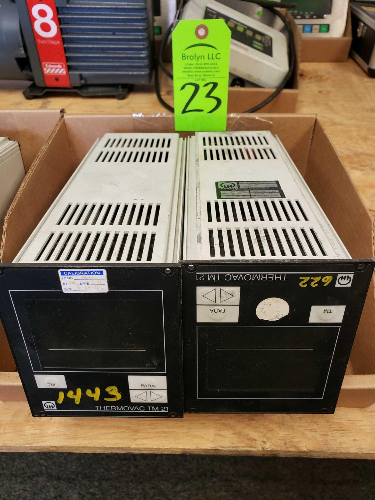 Qty 2 - ThermoVac TM21 vacuum controller units