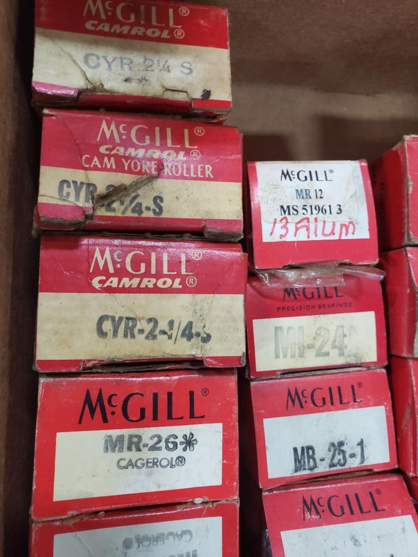 Qty 19 - McGill bearings assorted part numbers as pictured. New in boxes. - Image 2 of 4
