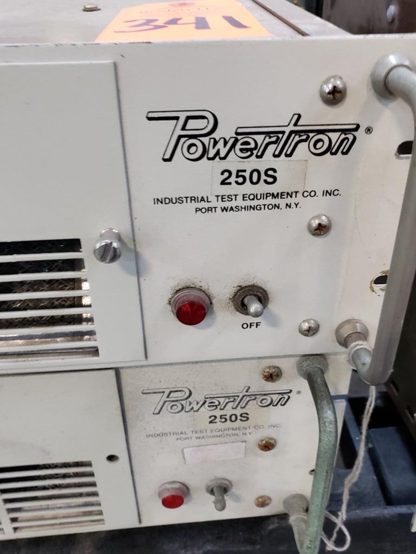Qty 2 - Powertron Model 250S power supplies. - Image 2 of 3