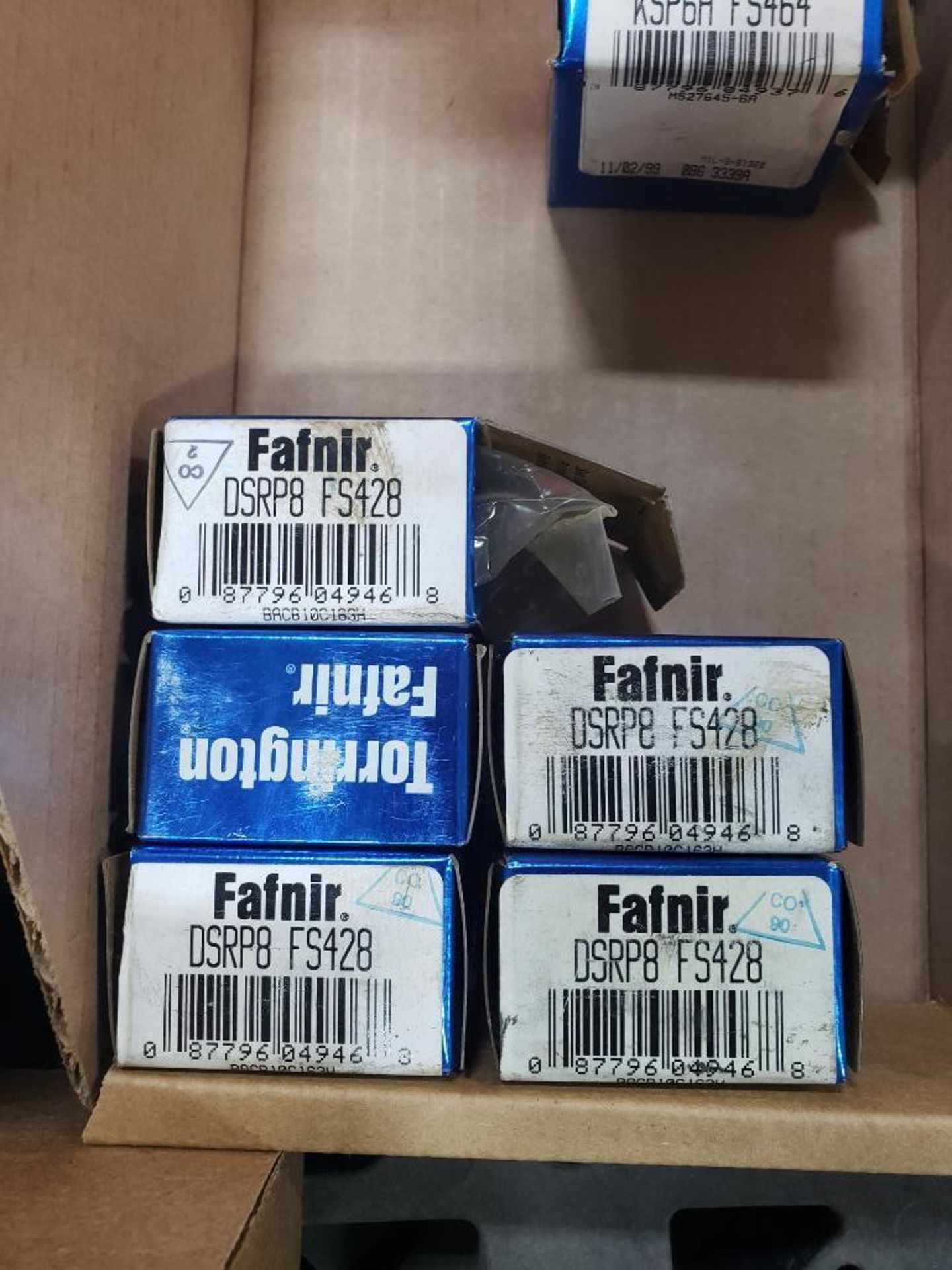 Qty 7 - Fafnir aircraft bearings. (5) part number DSRP8-FS428 (2) KSP6A-FS464. New in boxes. - Image 2 of 3