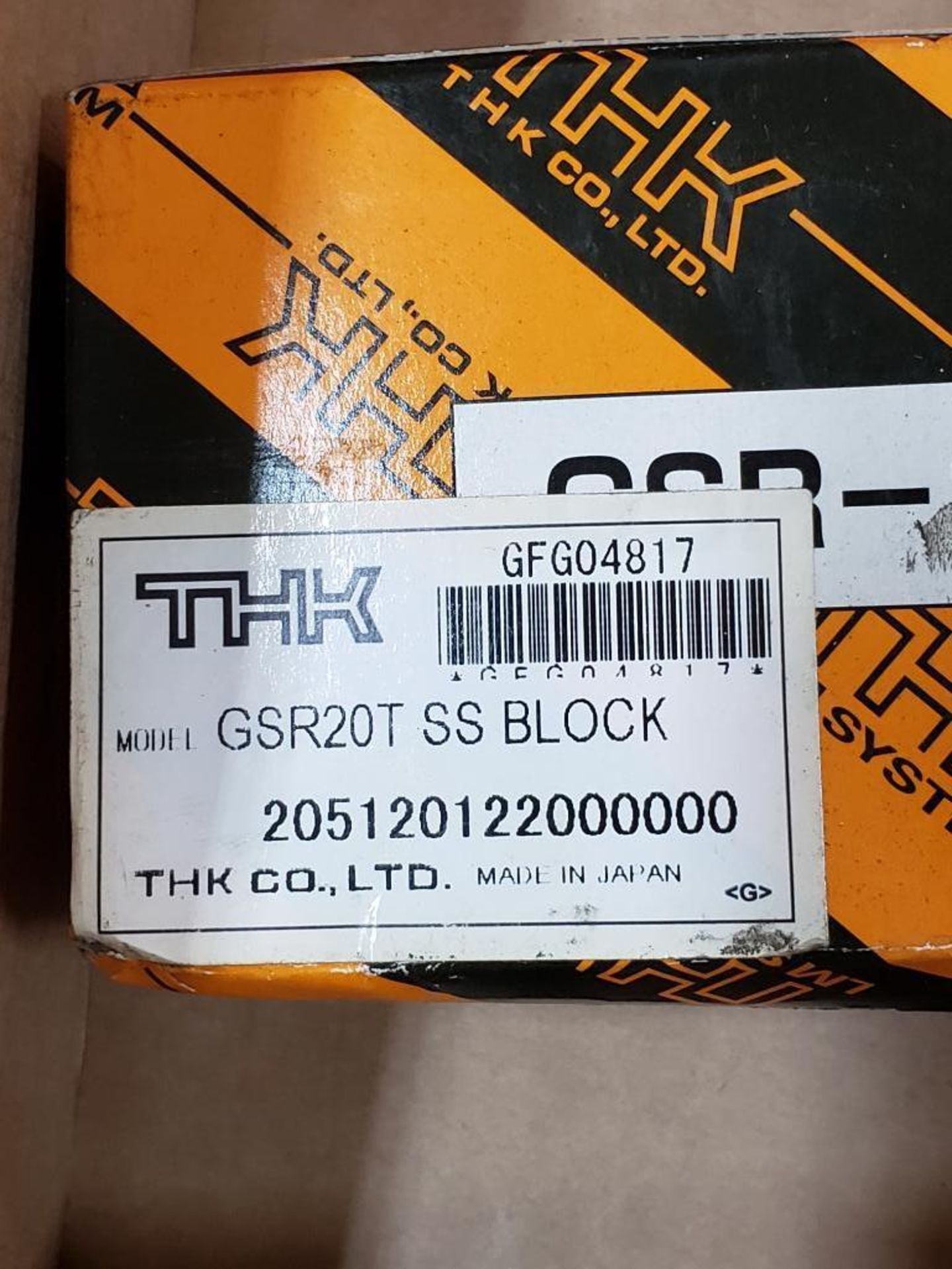 Qty 2 - THK model GSR20T linear bearings. New in box. - Image 2 of 2