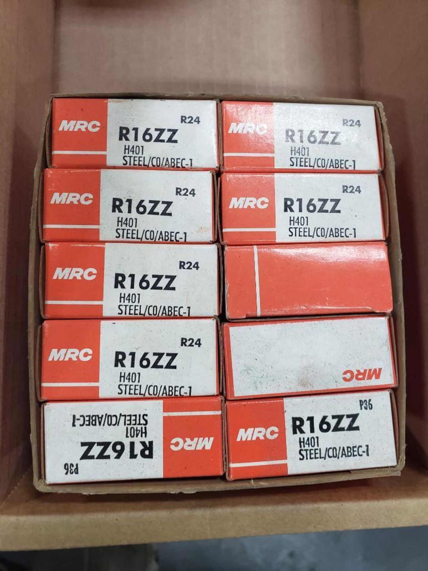 Qty 10 - MRC bearings part number R16ZZ. New in boxes. - Image 2 of 2