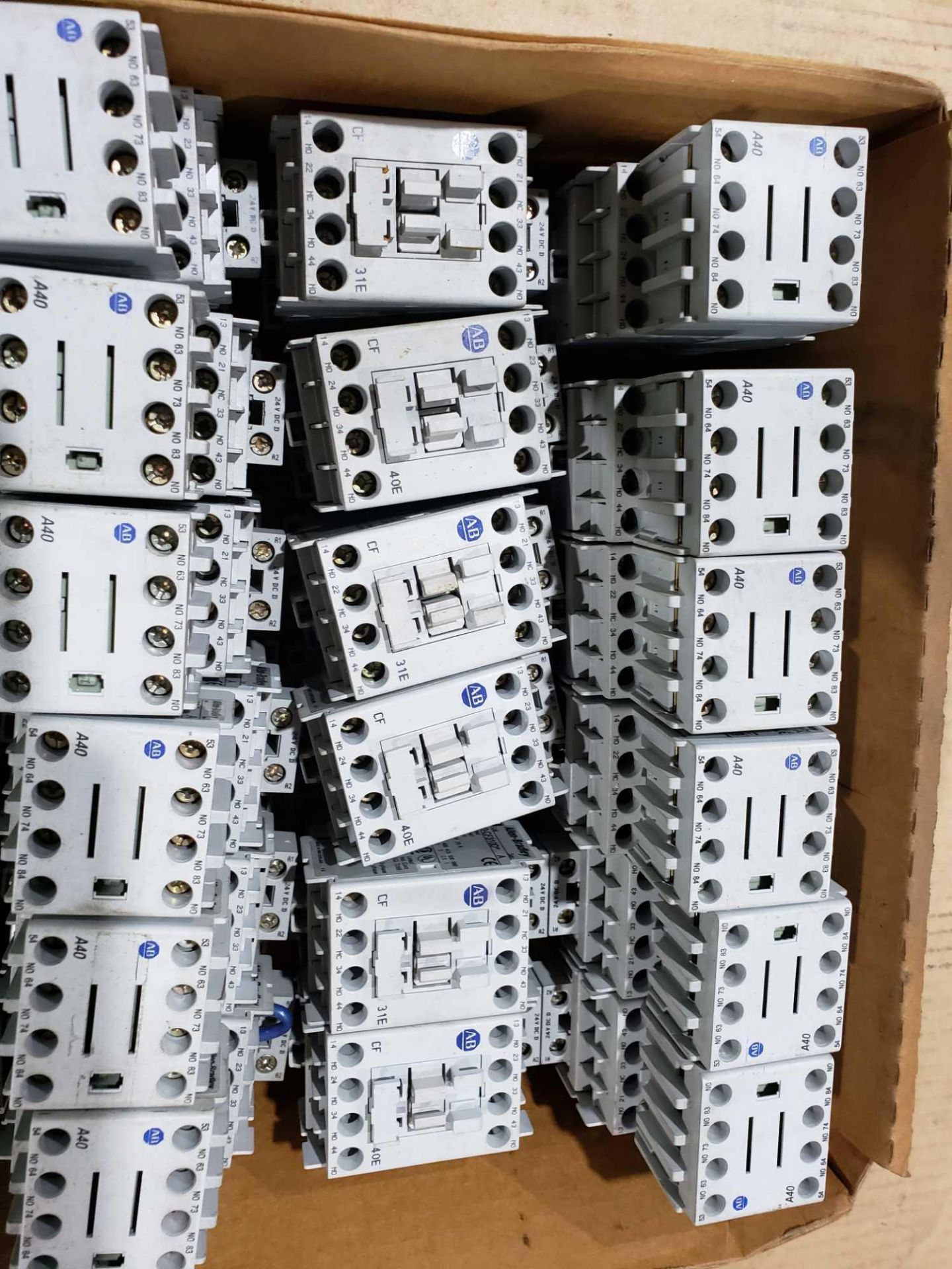 Large Qty of Allen Bradley Contactors in assorted sizes and part numbers. - Image 2 of 4