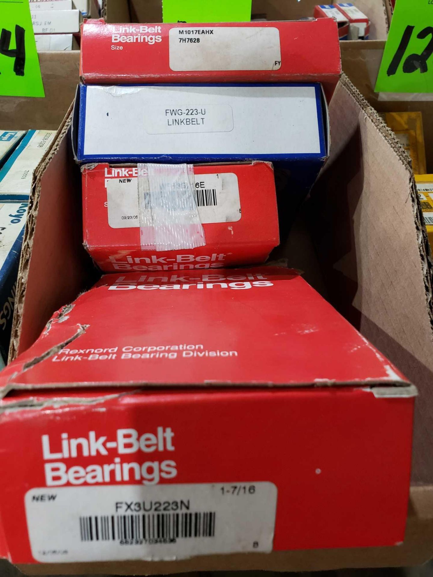 Qty 4- Link-Belt bearings, assorted part numbers. New in boxes as pictured. - Image 2 of 2