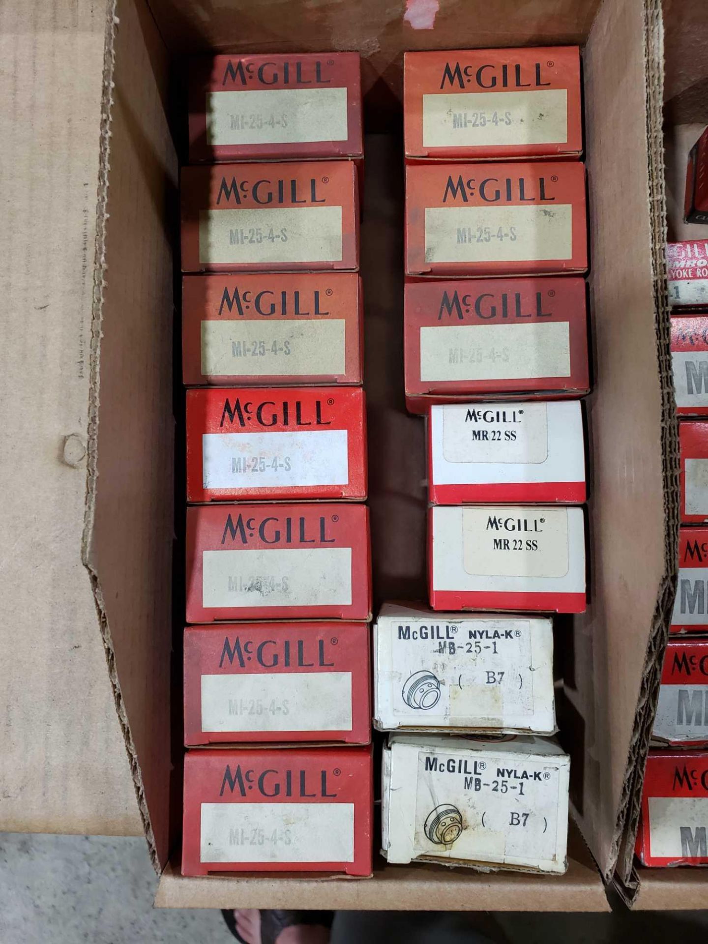 Qty 14 - McGill bearings, assorted part numbers. New in boxes as pictured. - Image 2 of 2