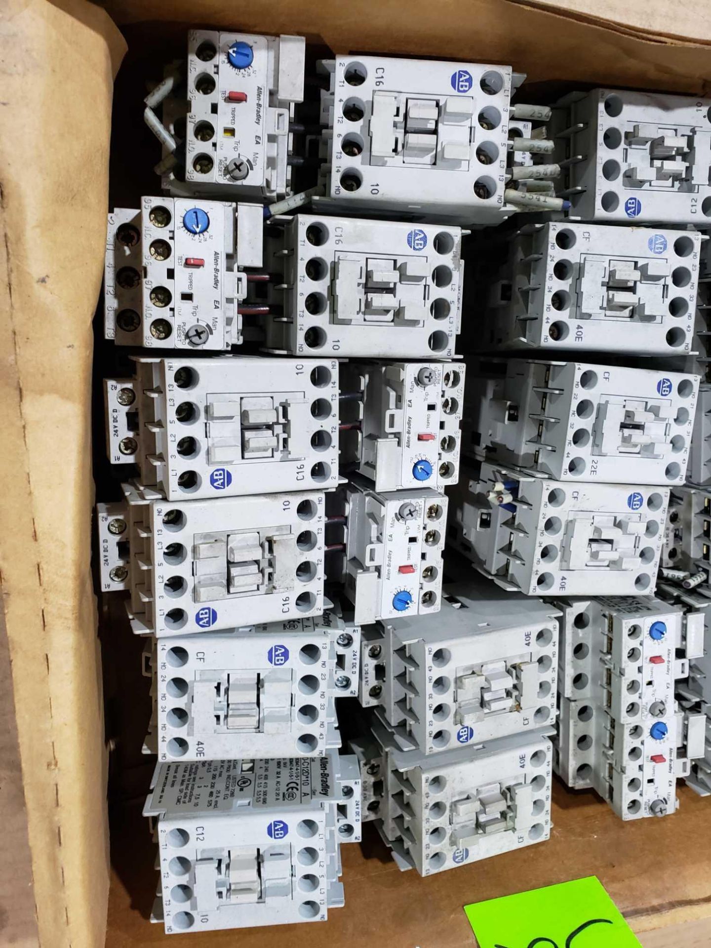 Large Qty of Allen Bradley Contactors in assorted sizes and part numbers. - Image 4 of 4