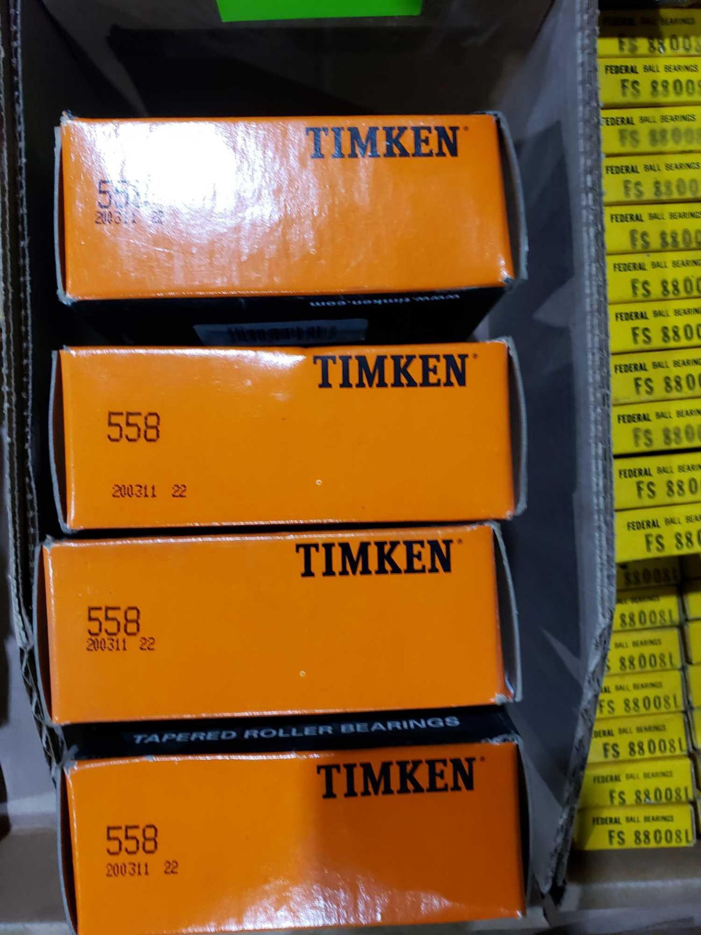 Qty 4 - Timken bearings, assorted part numbers. New in boxes as pictured. - Image 2 of 2