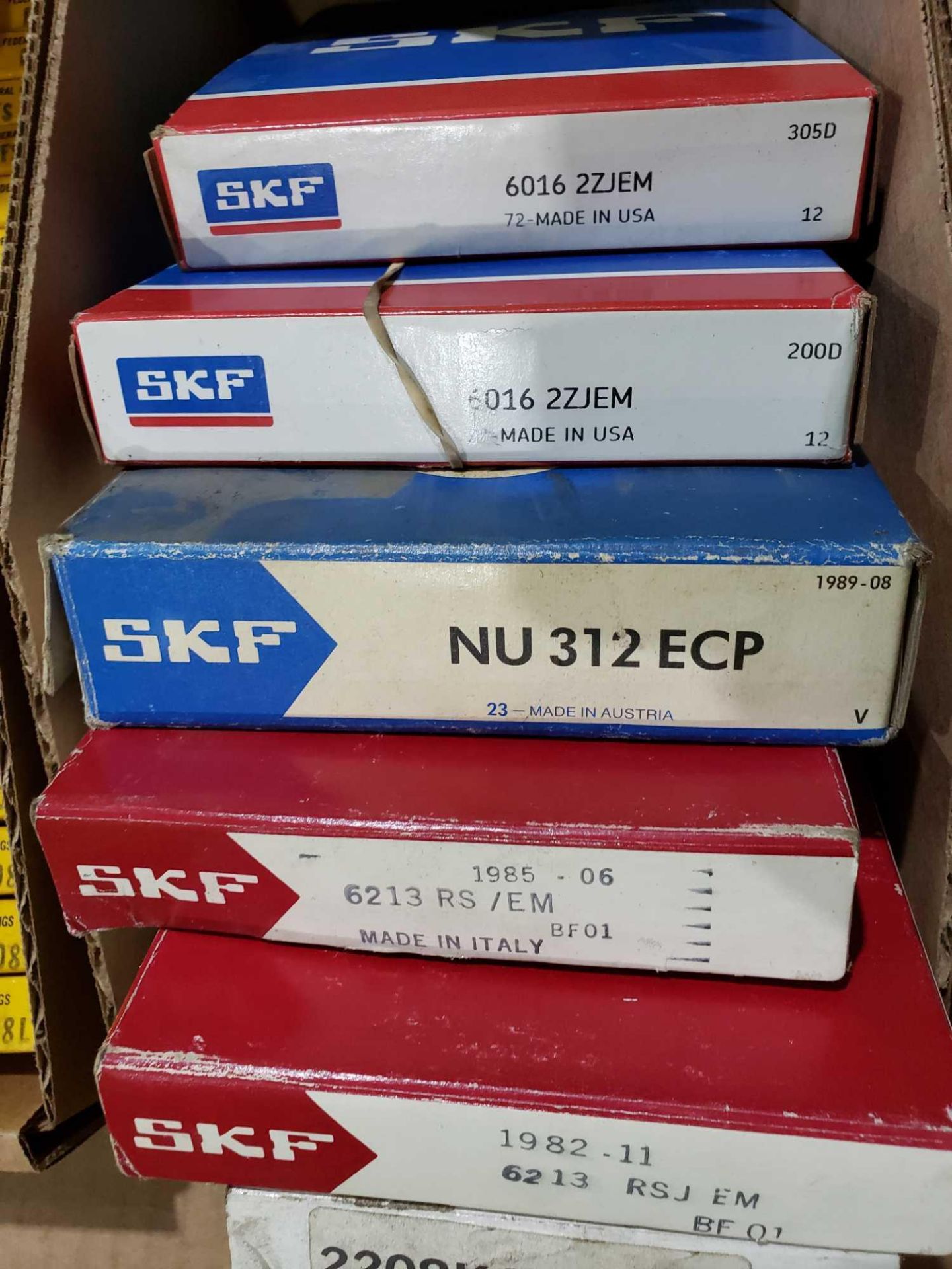 Qty 6 - SKF, assorted part numbers. New in boxes as pictured. - Image 2 of 2