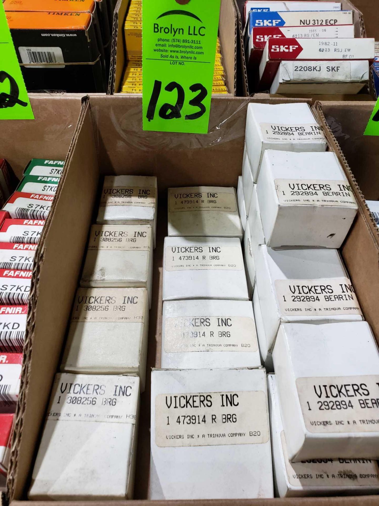 Qty 22- Fafnir bearings, assorted part numbers. New in boxes as pictured. - Image 3 of 3