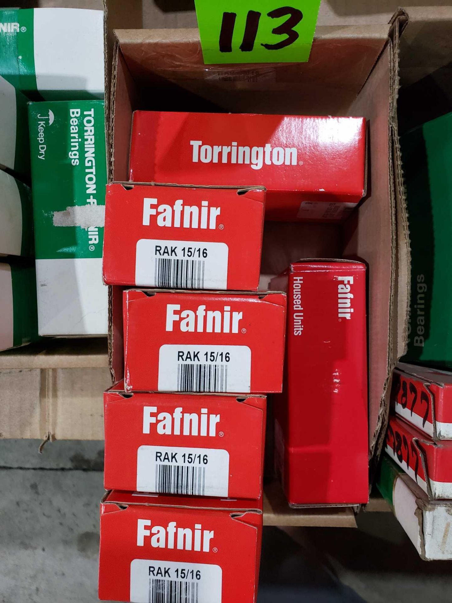 Qty 6- Fafnir bearings, assorted part numbers. New in boxes as pictured. - Image 2 of 2