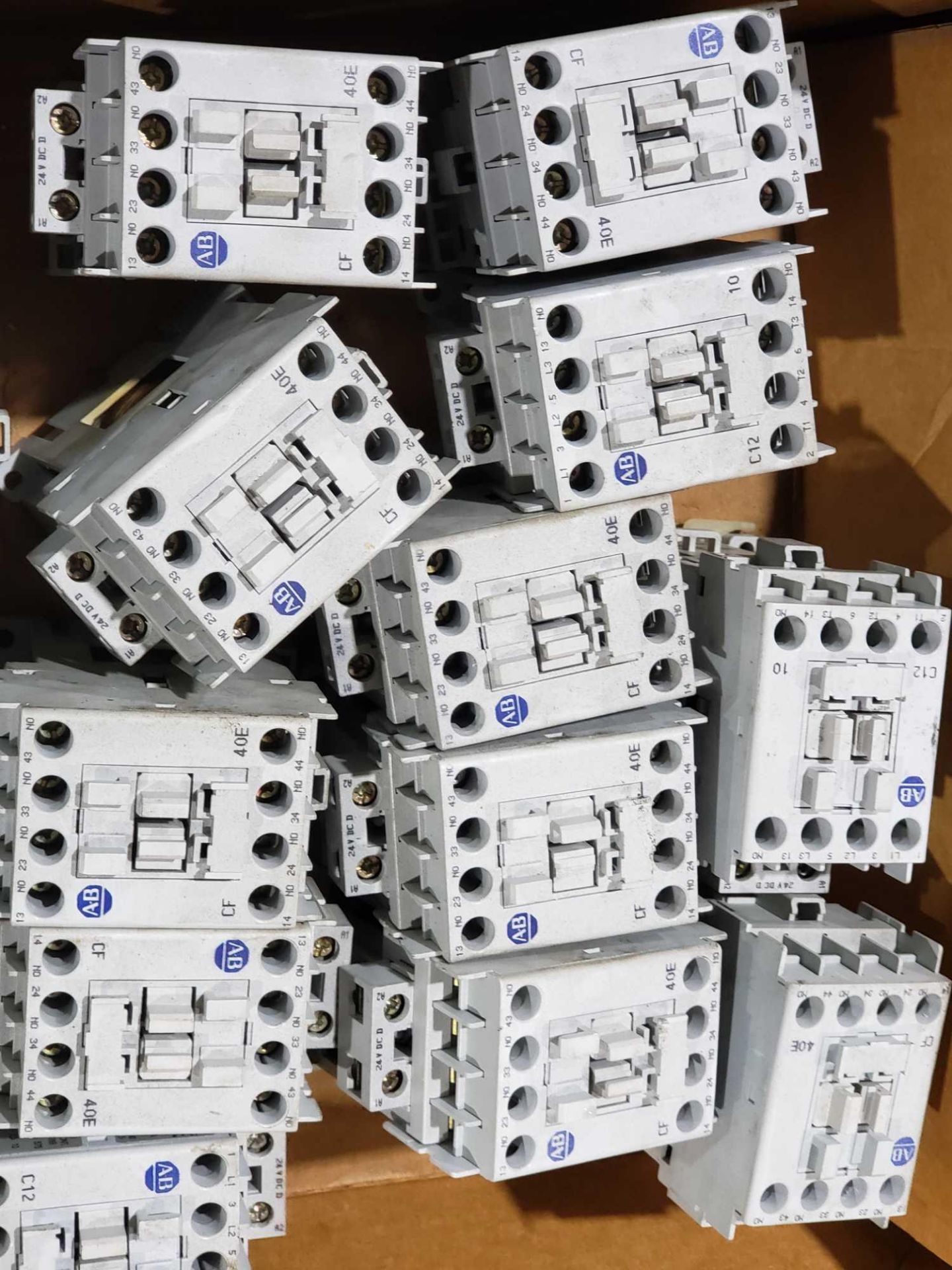 Large Qty of Allen Bradley Contactors in assorted sizes and part numbers. - Image 2 of 4