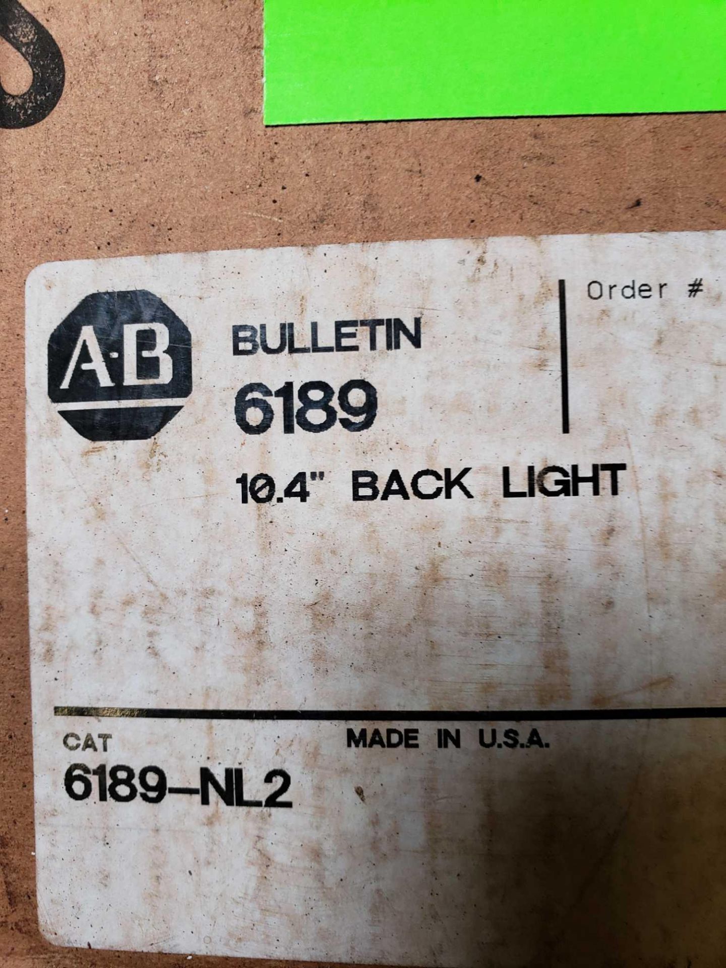 Allen Bradley Catalog 6189-NL2. New in box. - Image 2 of 4