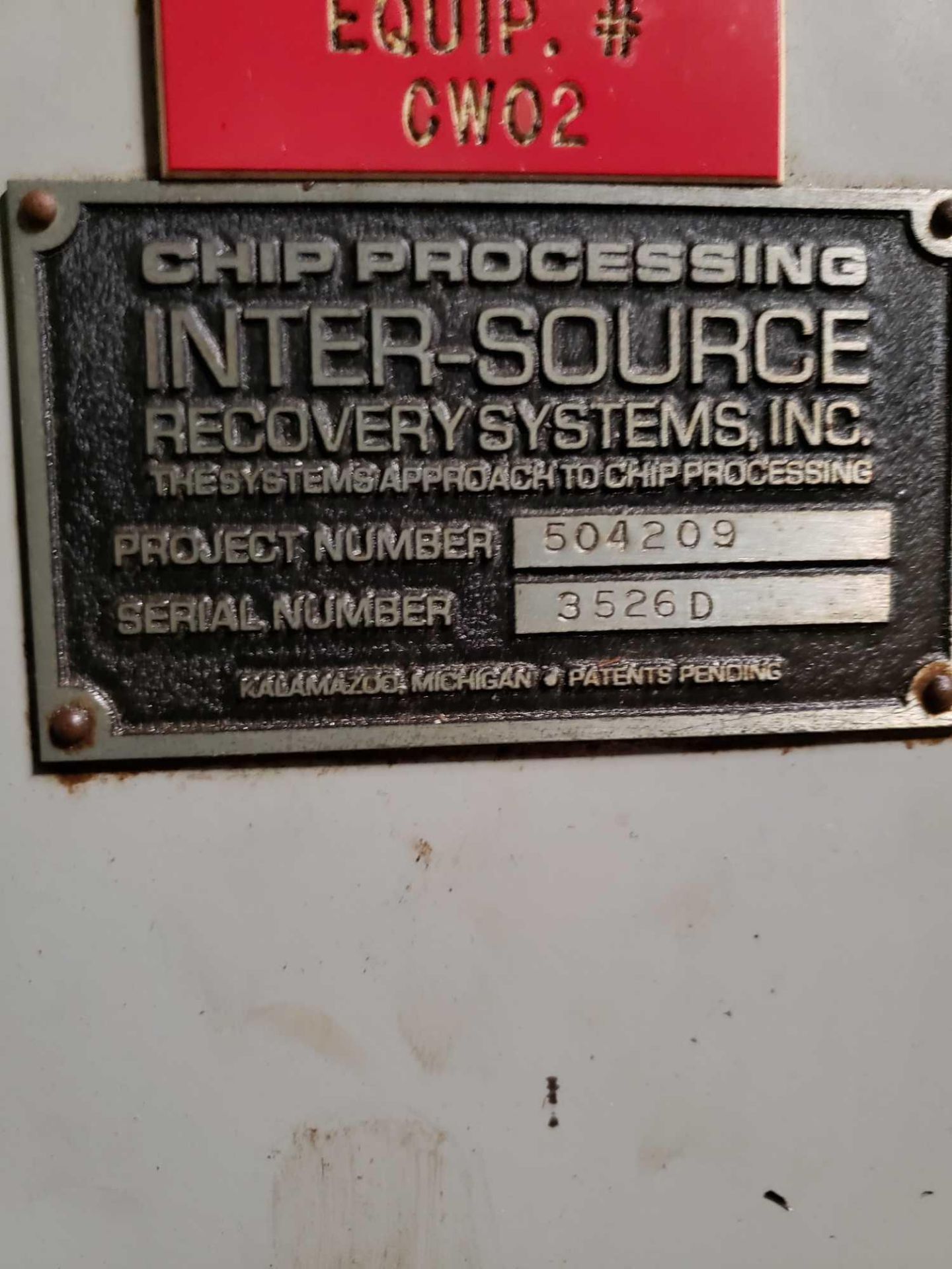 Intersource metal chip processing and recovery system - Image 3 of 7